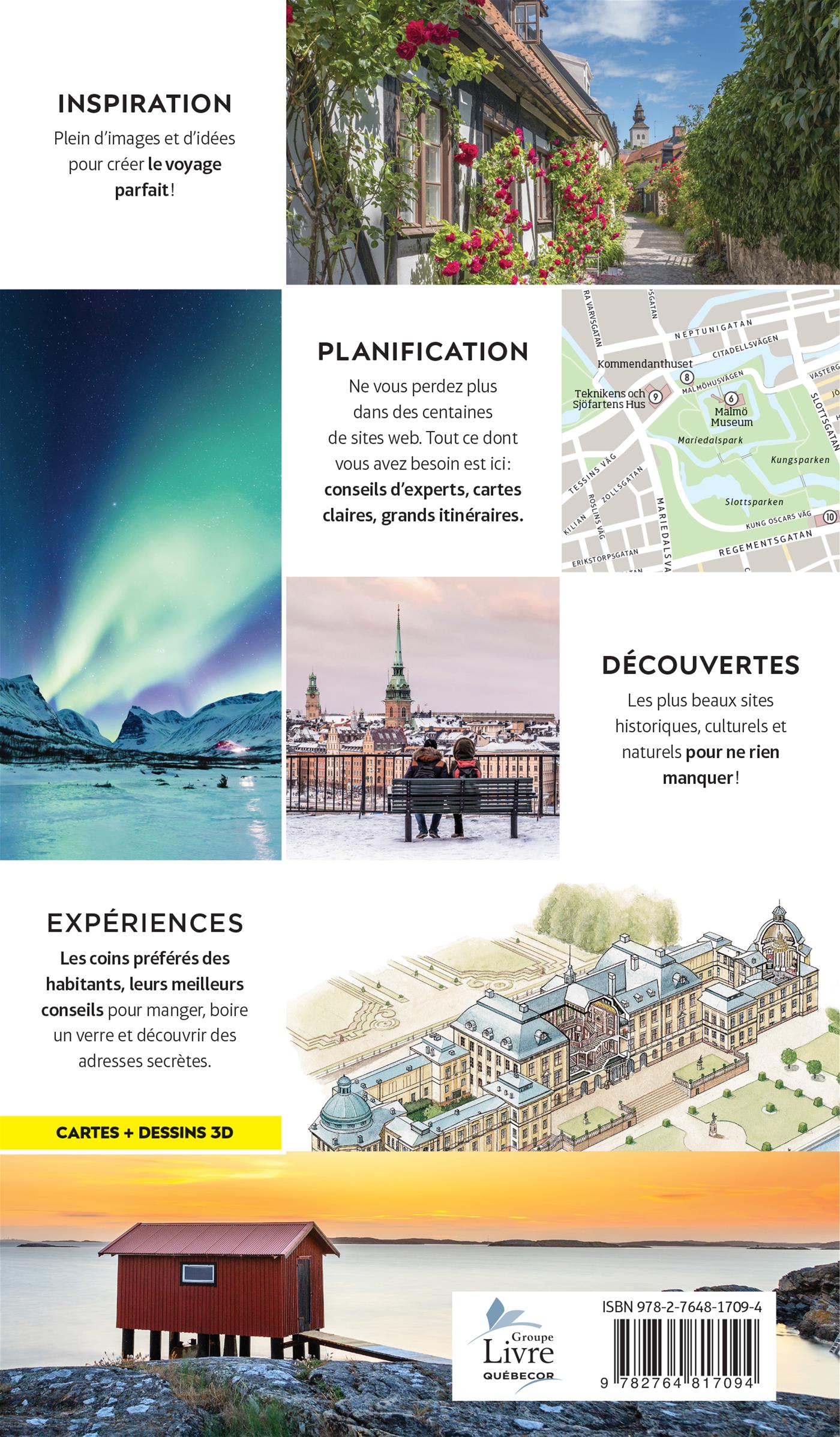 Couverture du livre de Guides Voir : Suède - papier format