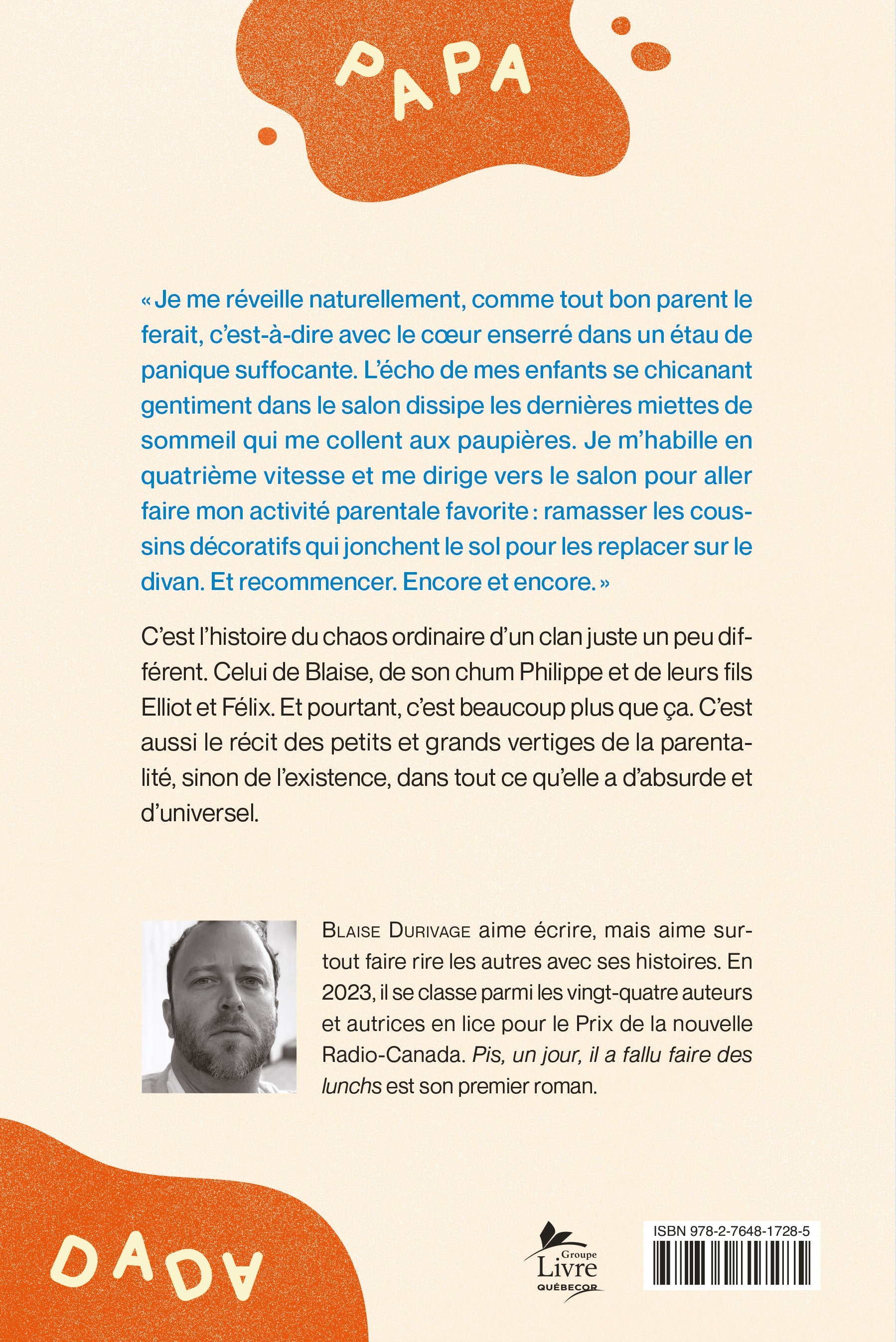Couverture du livre de Pis, un jour, il a fallu faire des lunchs - papier format