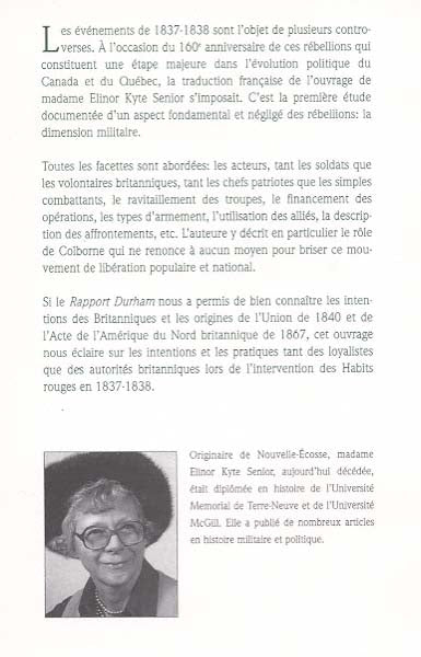 Couverture du livre de Les habits rouges et les patriotes - papier format