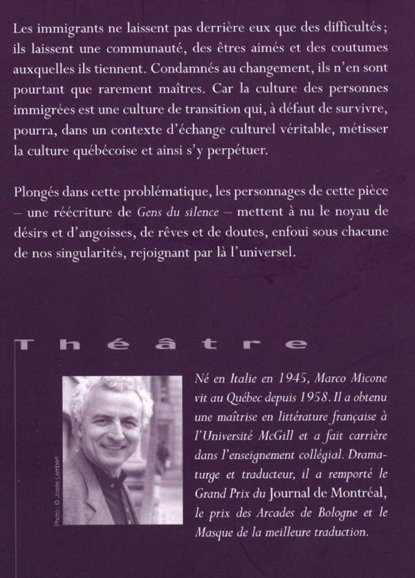 Couverture du livre de Silences - papier format