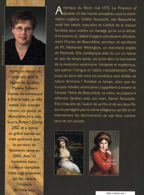 Couverture du livre de Les dames de Beauchêne - papier format