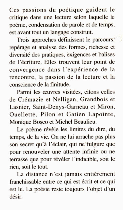 Couverture du livre de Passions poétique - papier format