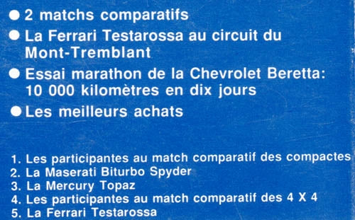 Couverture du livre de Le Guide de l'auto 1988 - papier format