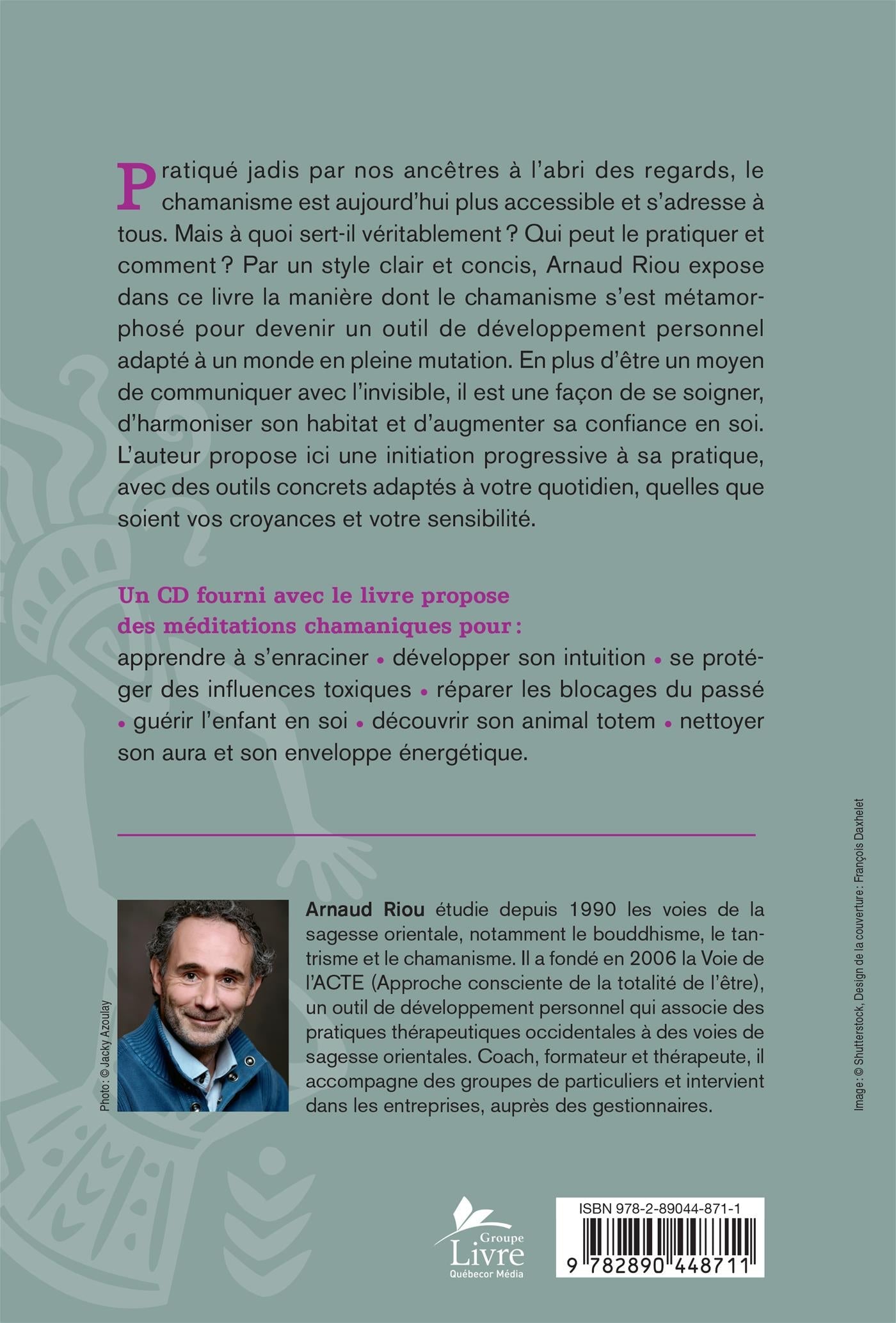 Couverture du livre de Réveillez le chaman en vous - papier format