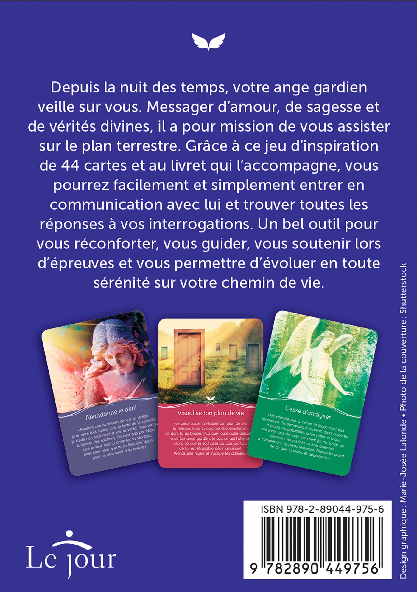 Couverture du livre de Communiquer avec son ange gardien (Boîtier) - papier format