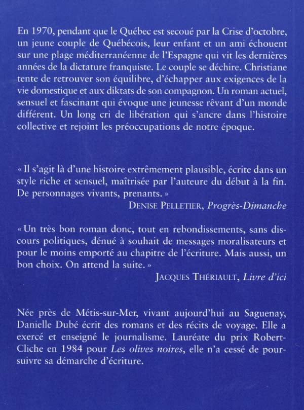 Couverture du livre de Les olives noires - papier format