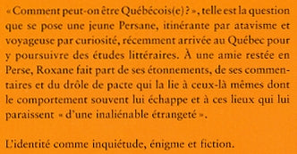 Couverture du livre de Lettres d'une autre : essai-fiction - papier format