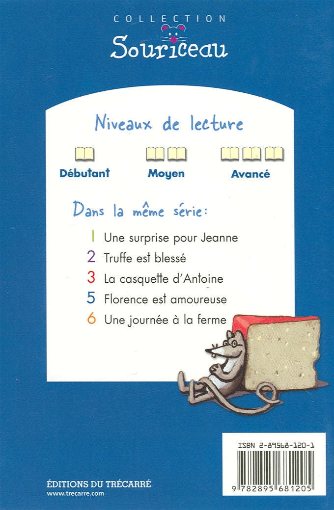 Couverture du livre de La bouteille retrouvée - Nº 4 - papier format