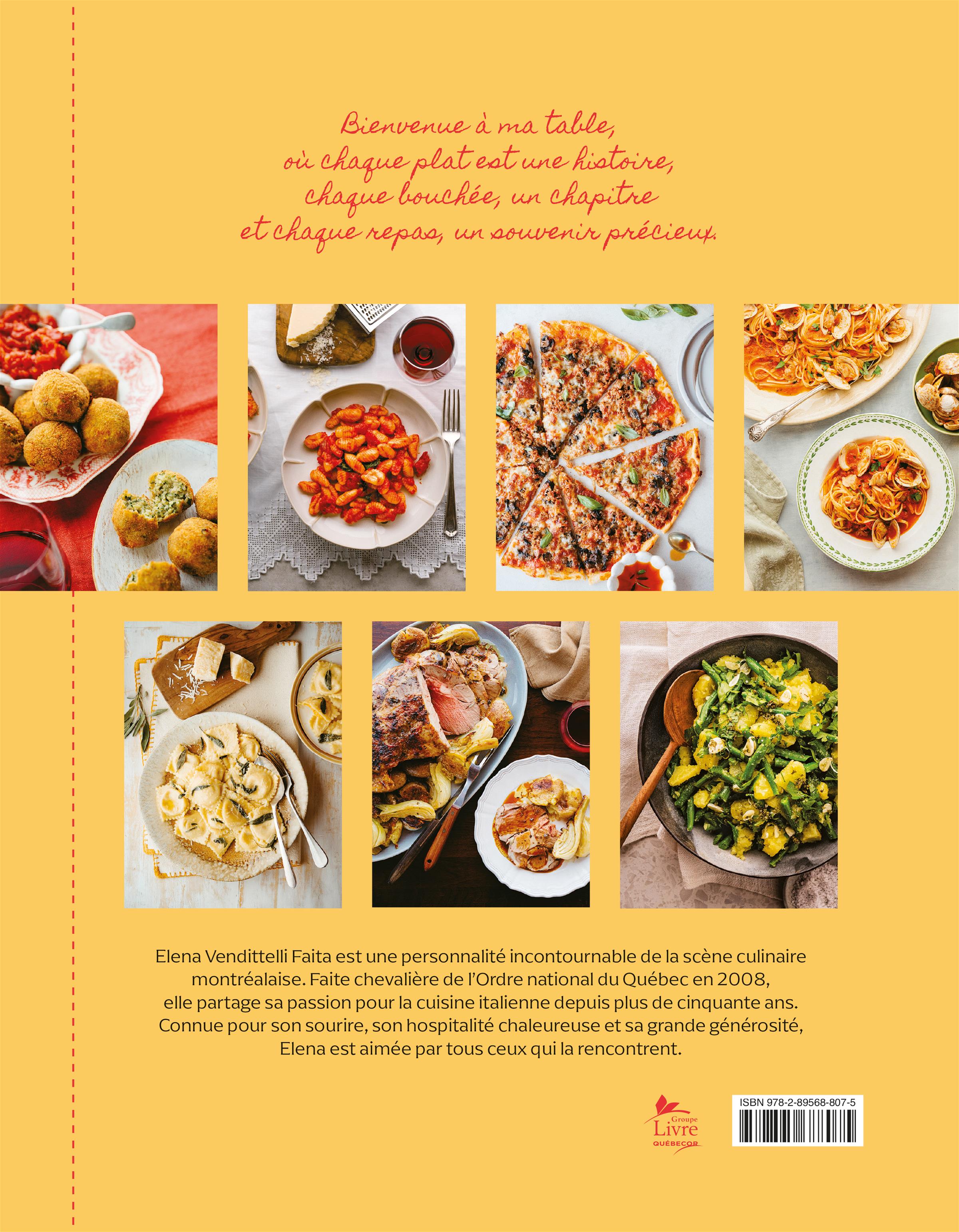 Couverture du livre de La cucina di Elena - papier format