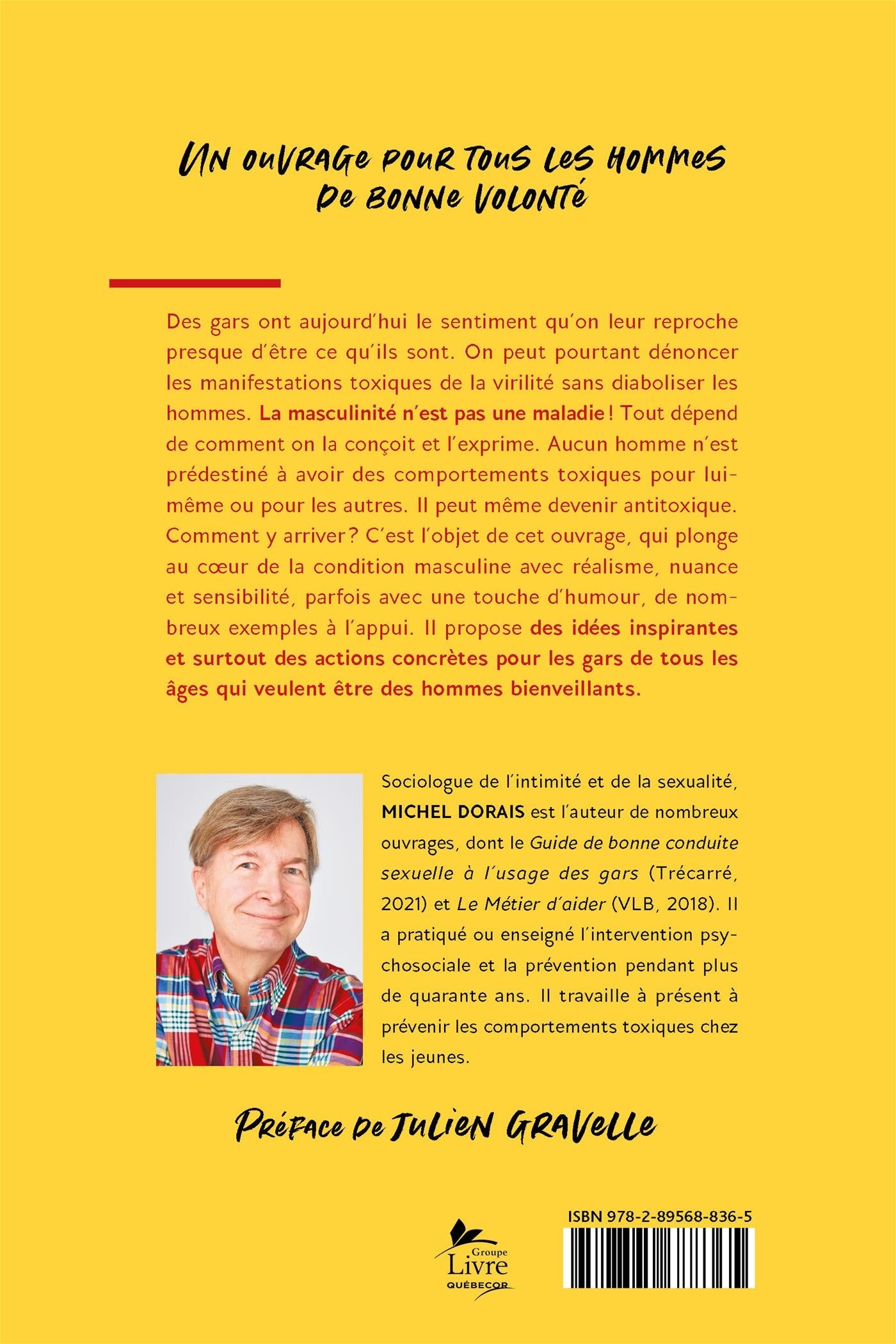 Couverture du livre de La Masculinité antitoxique - papier format