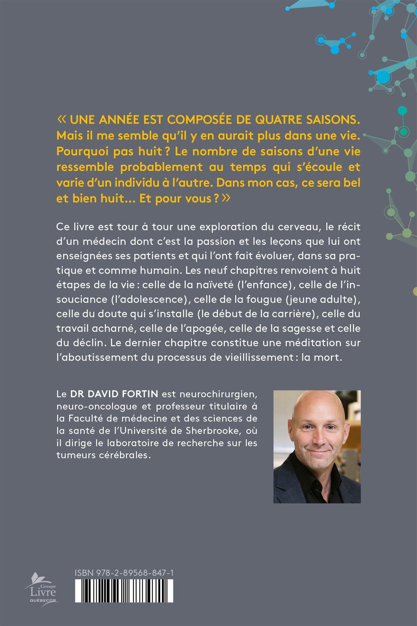 Couverture du livre de Les saisons du cerveau - papier format