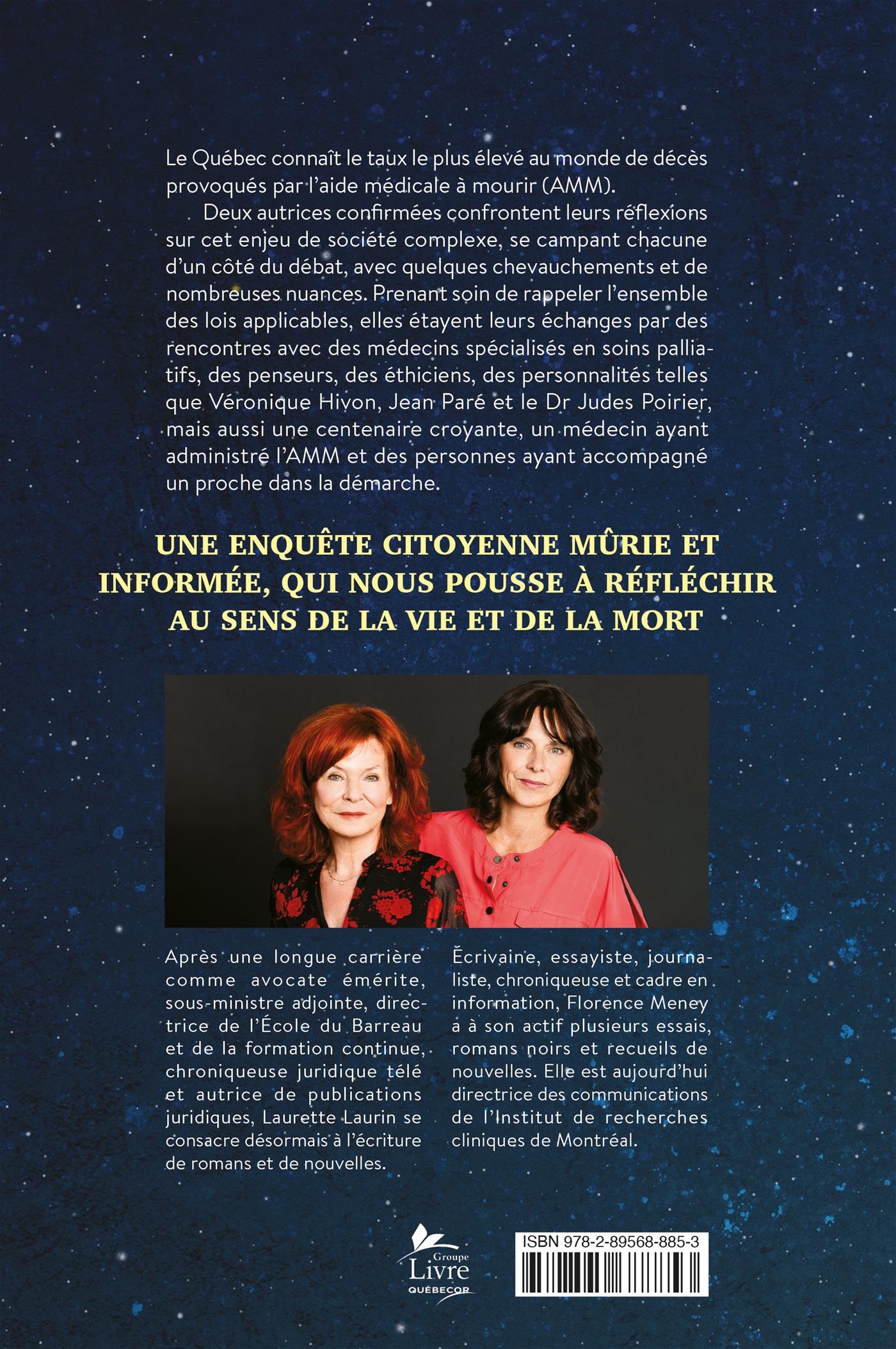 Couverture du livre de Aide médicale à mourir - papier format