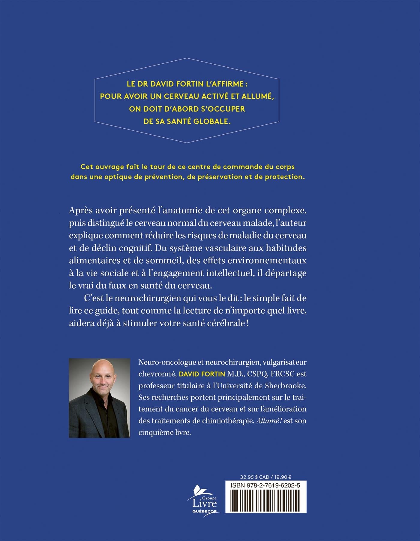 Couverture du livre de Allumé ! - papier format