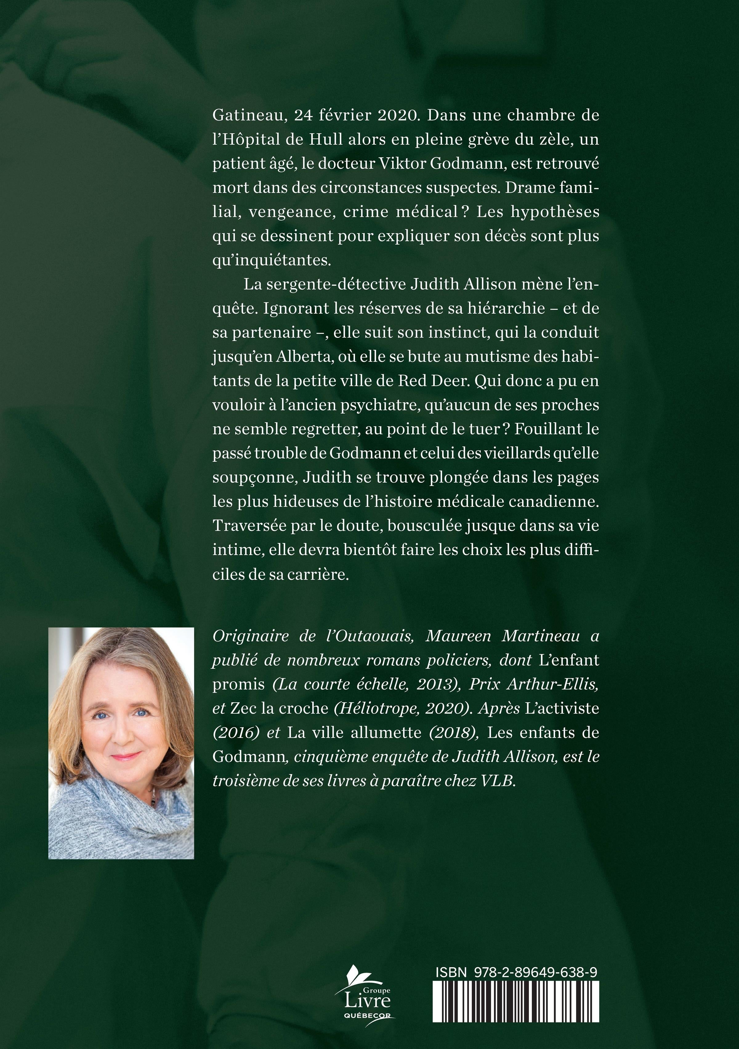Couverture du livre de Les enfants de Godmann - papier format
