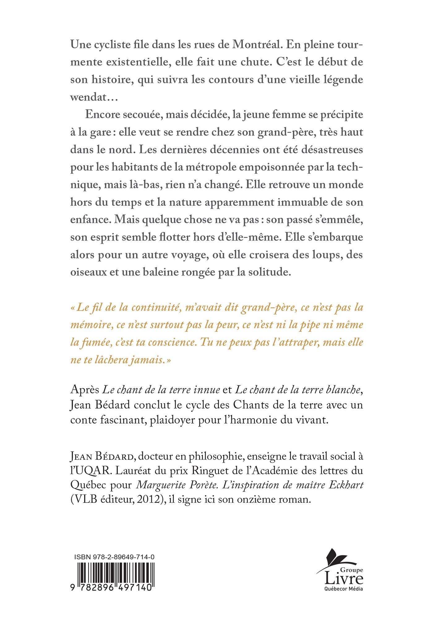 Couverture du livre de Le dernier chant des premiers peuples - papier format