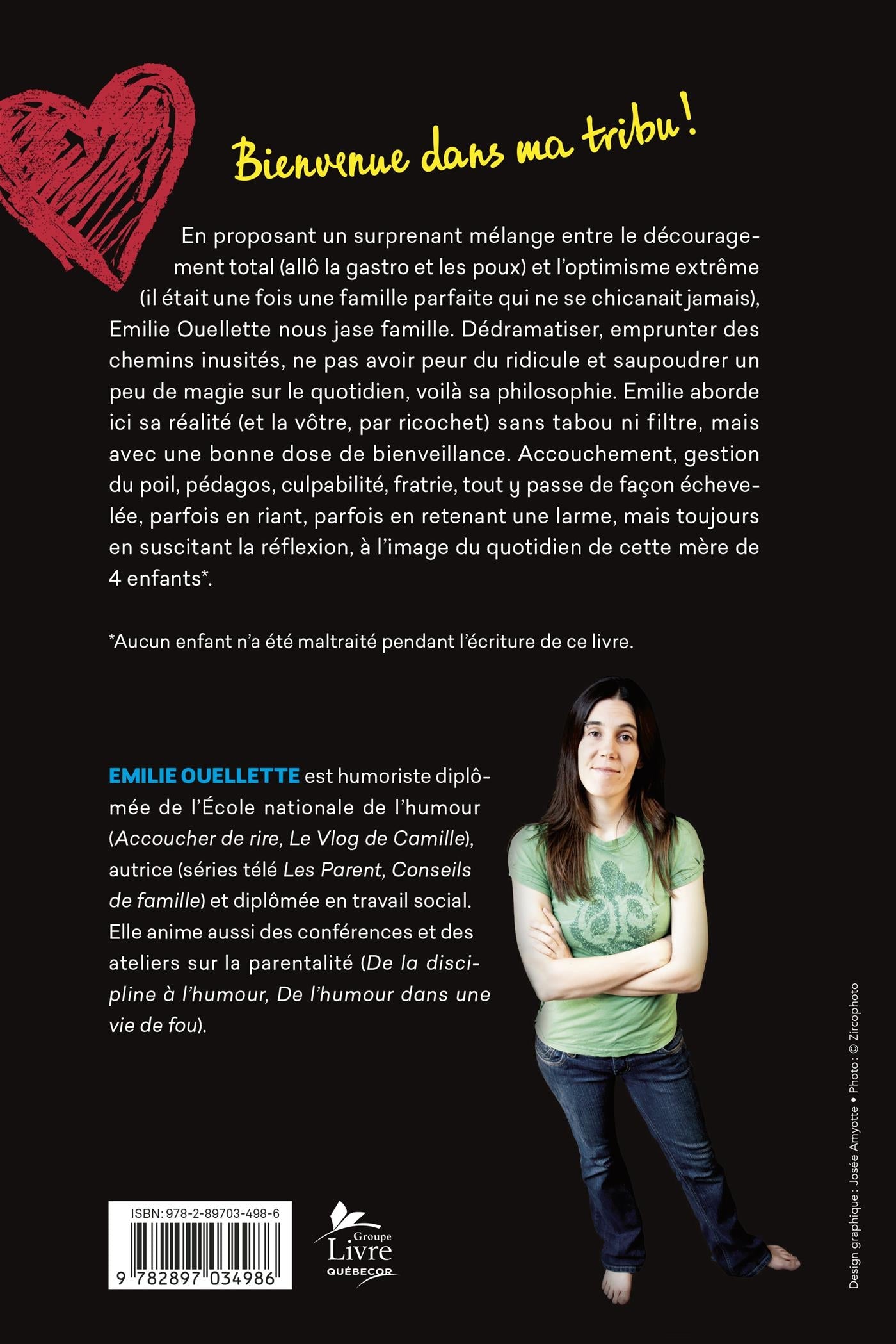 Couverture du livre de Ma tribu : le portrait corrosif, bienveillant et sans cliché d'une famille comme la vôtre - papier format