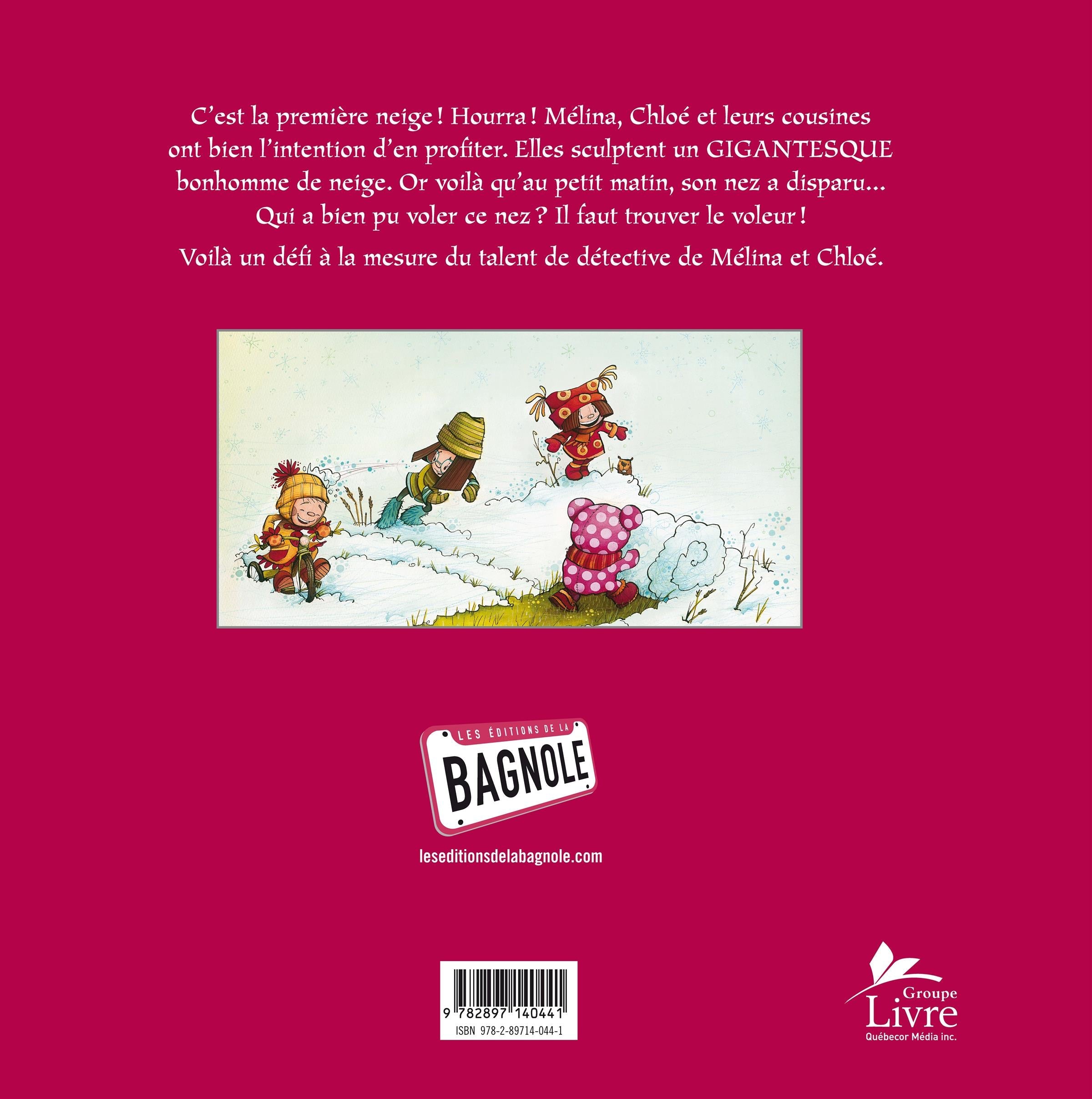 Couverture du livre de Ce qui est arrivé quand un drôle de voleur est passé chez Mélina et Chloé - papier format