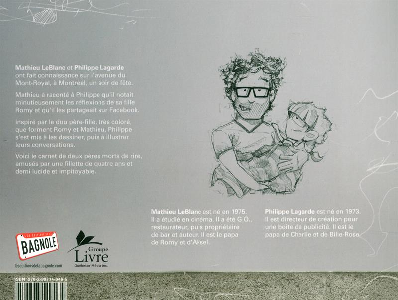 Couverture du livre de Conversations avec Romy - papier format