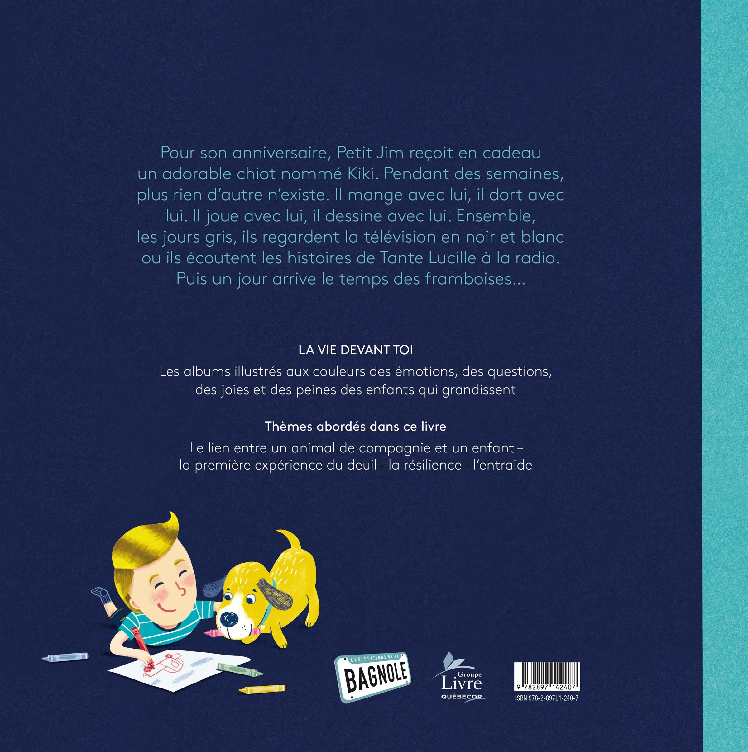 Couverture du livre de Petit Jim, Kiki et la camionnette - papier format