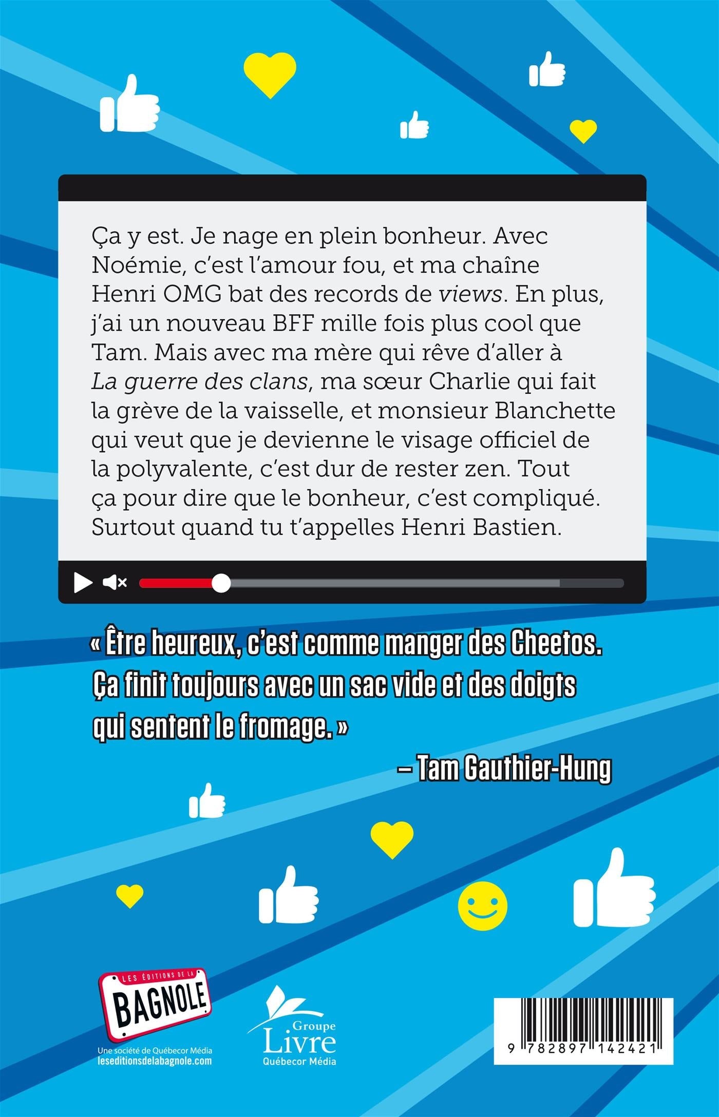 Couverture du livre de La guerre des views - papier format