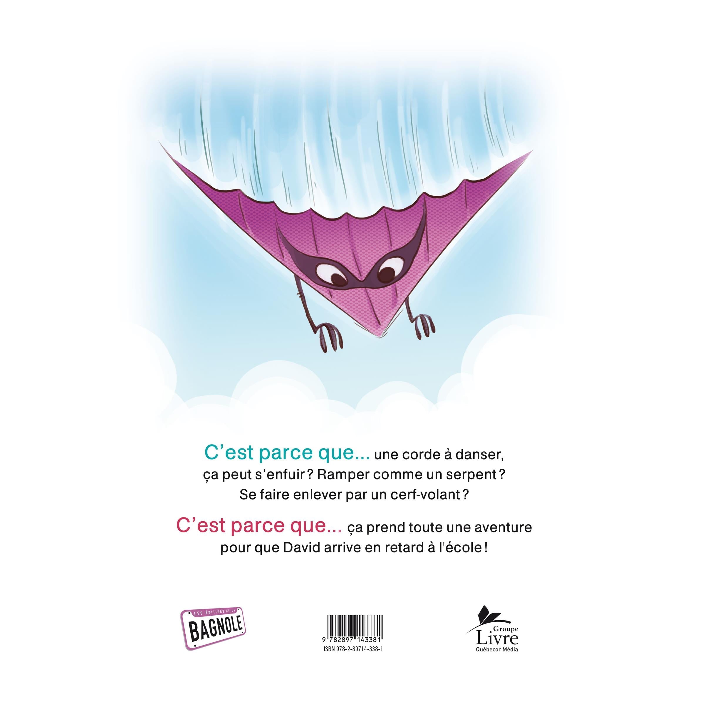 Couverture du livre de C'est parce que... - papier format