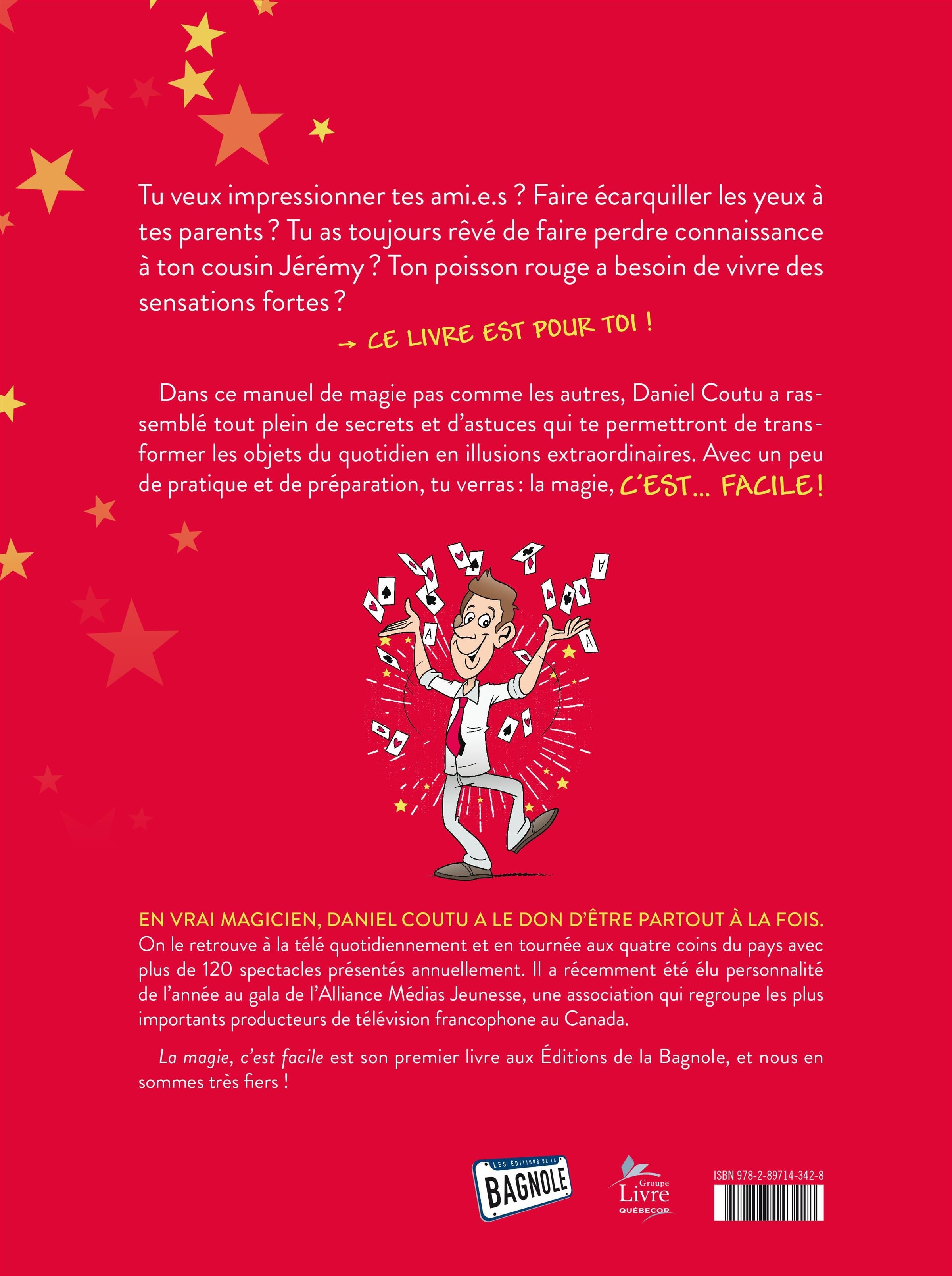 Couverture du livre de La magie c'est facile ! - papier format