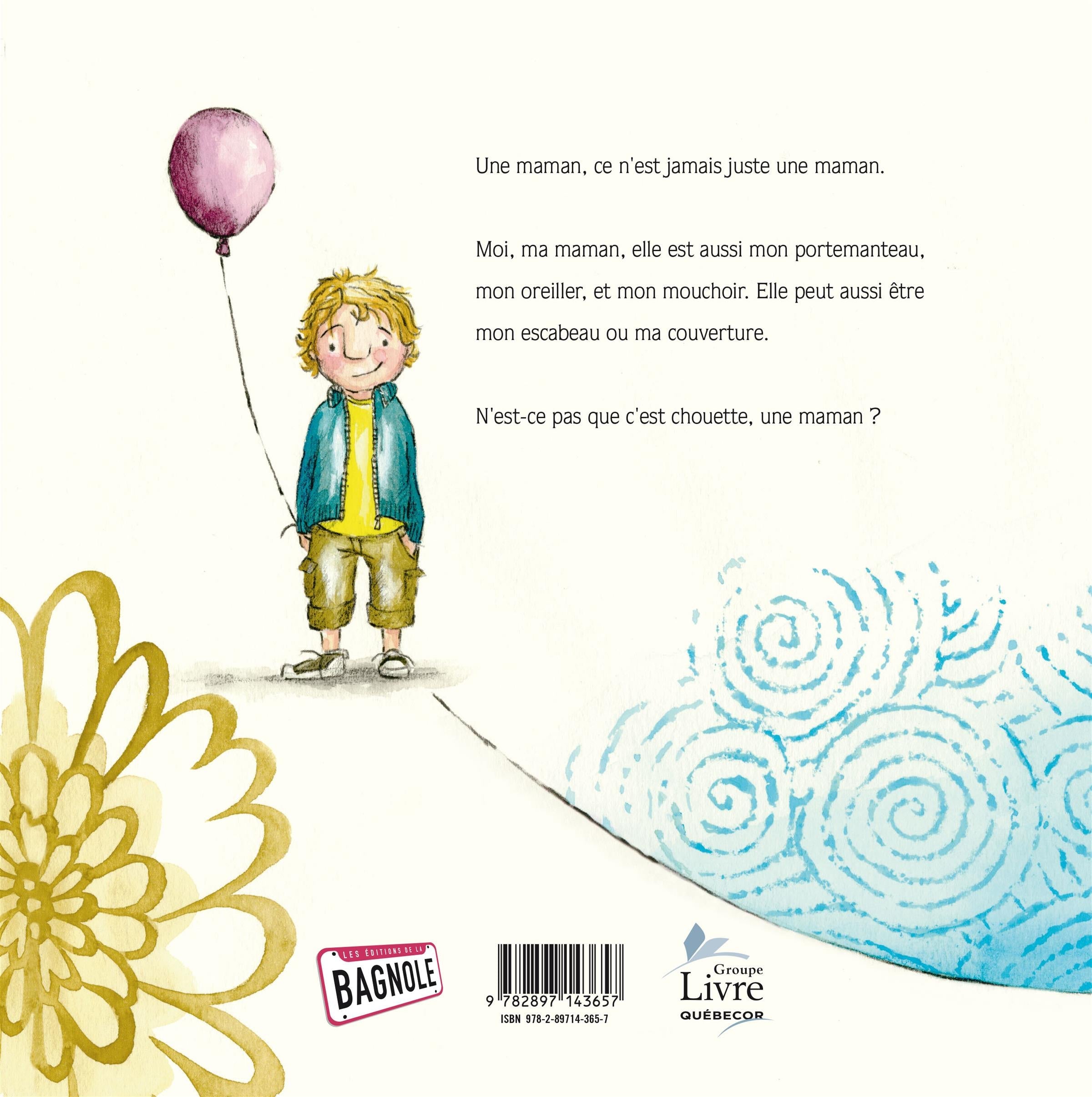 Couverture du livre de C'est chouette, une maman! - papier format