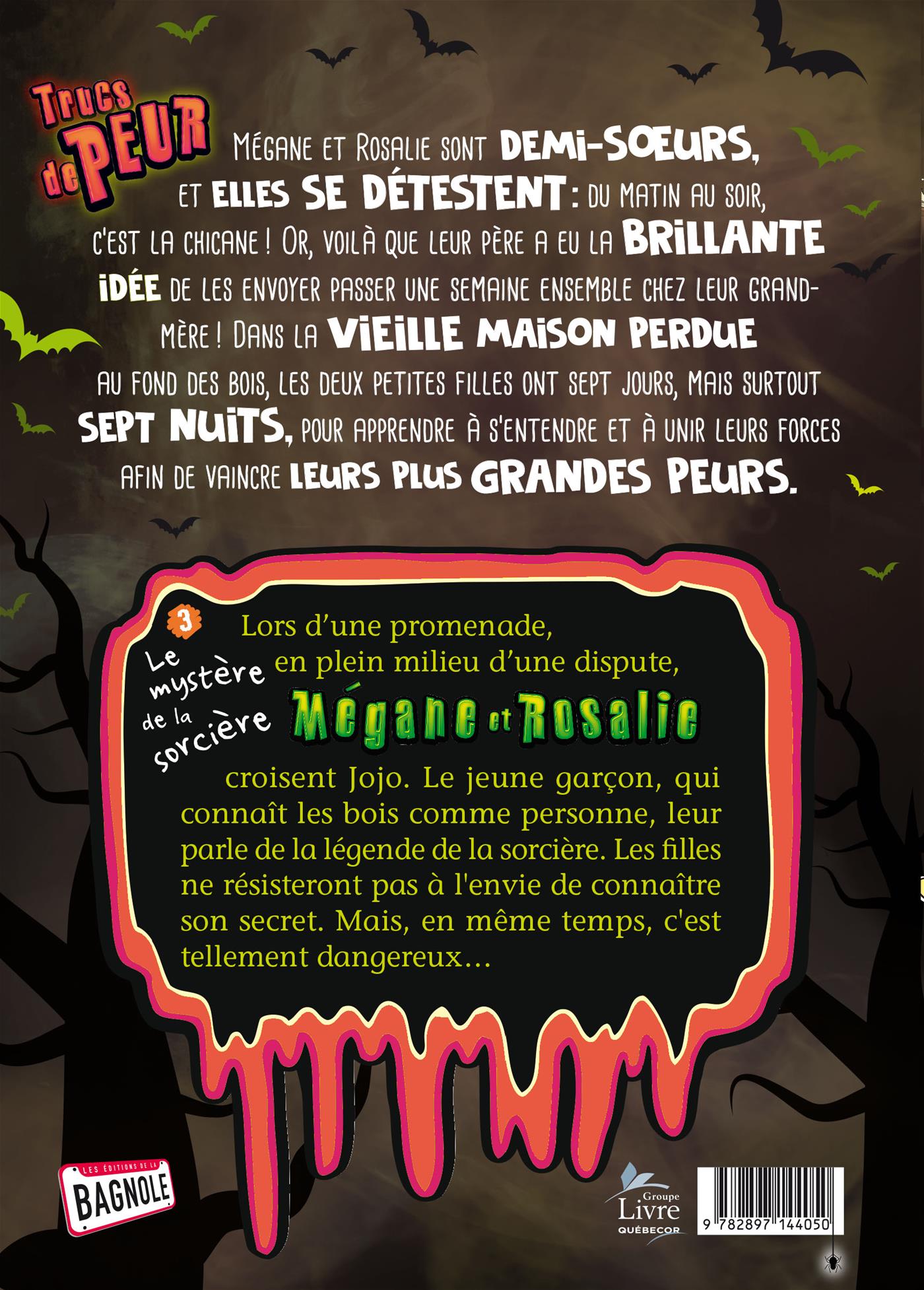 Couverture du livre de Trucs de peur 3 - papier format