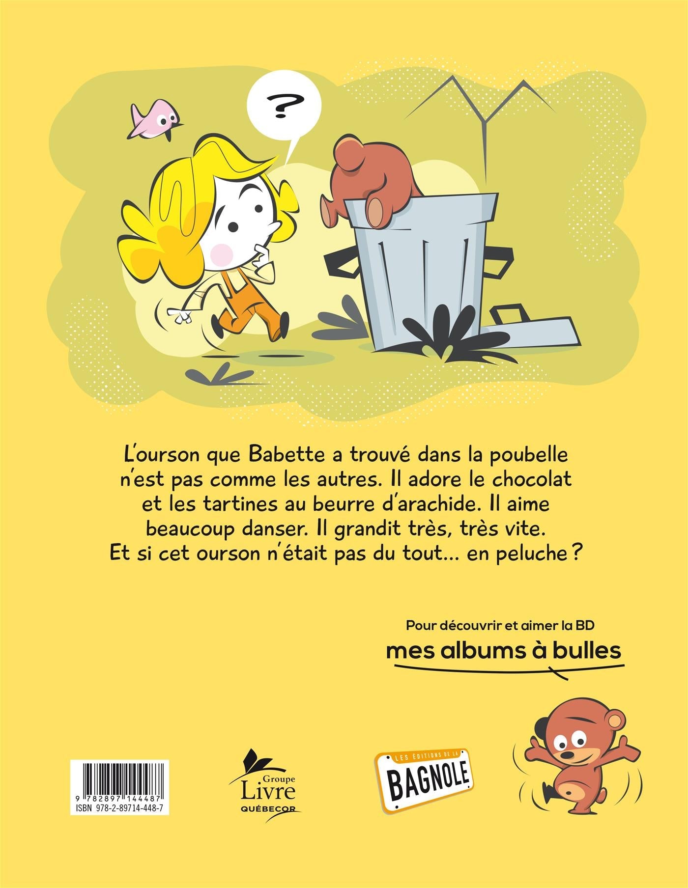 Couverture du livre de Mon Teddy à moi - papier format