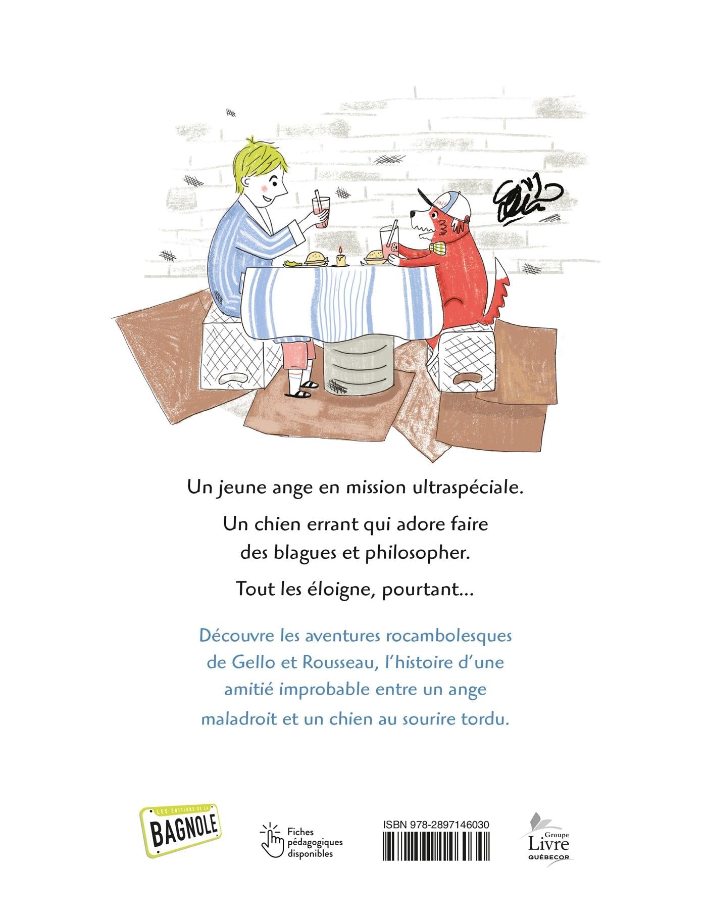 Couverture du livre de La première mission de Gello - papier format
