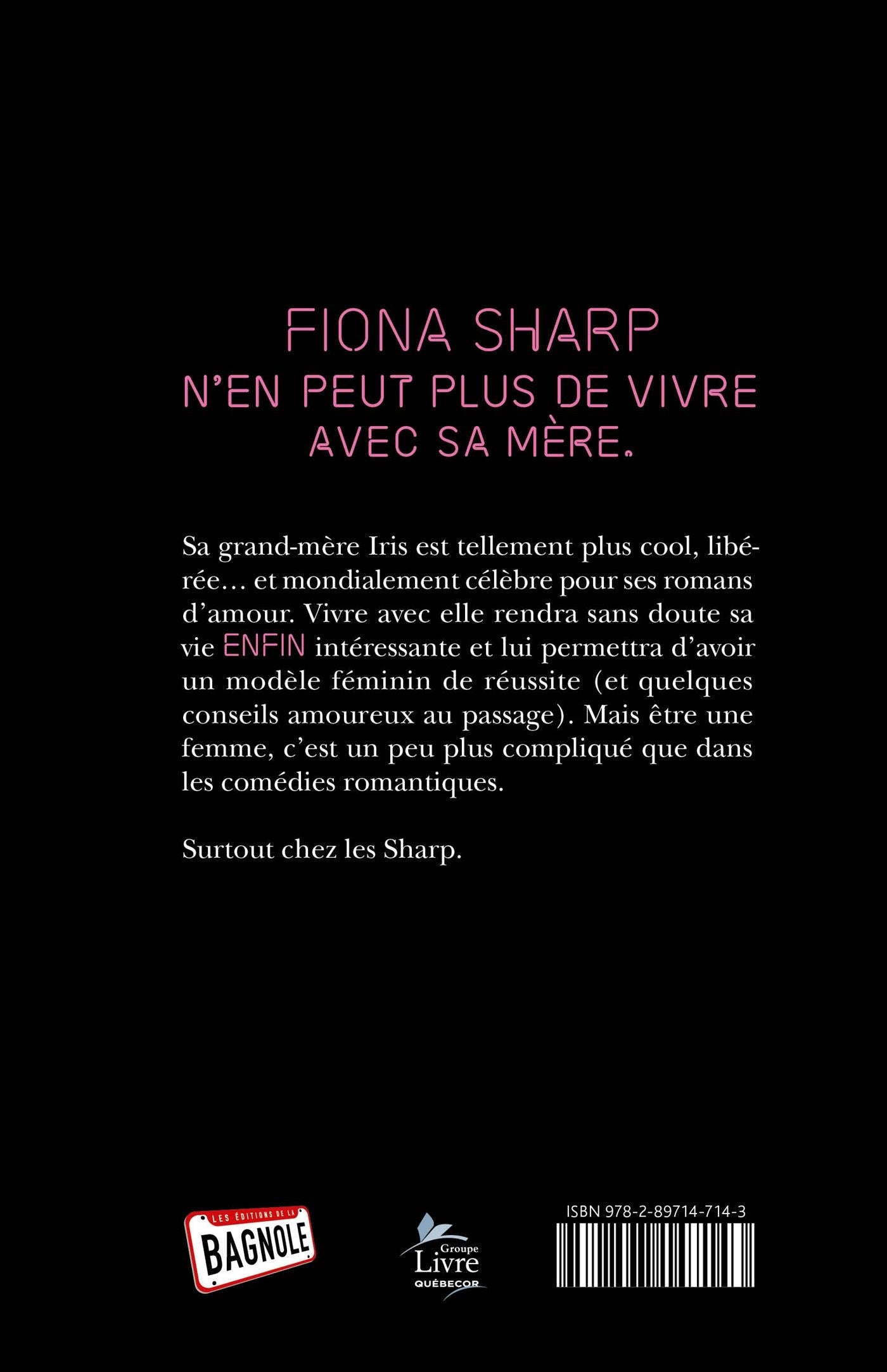 Couverture du livre de Iris et Fiona un peu drama - papier format