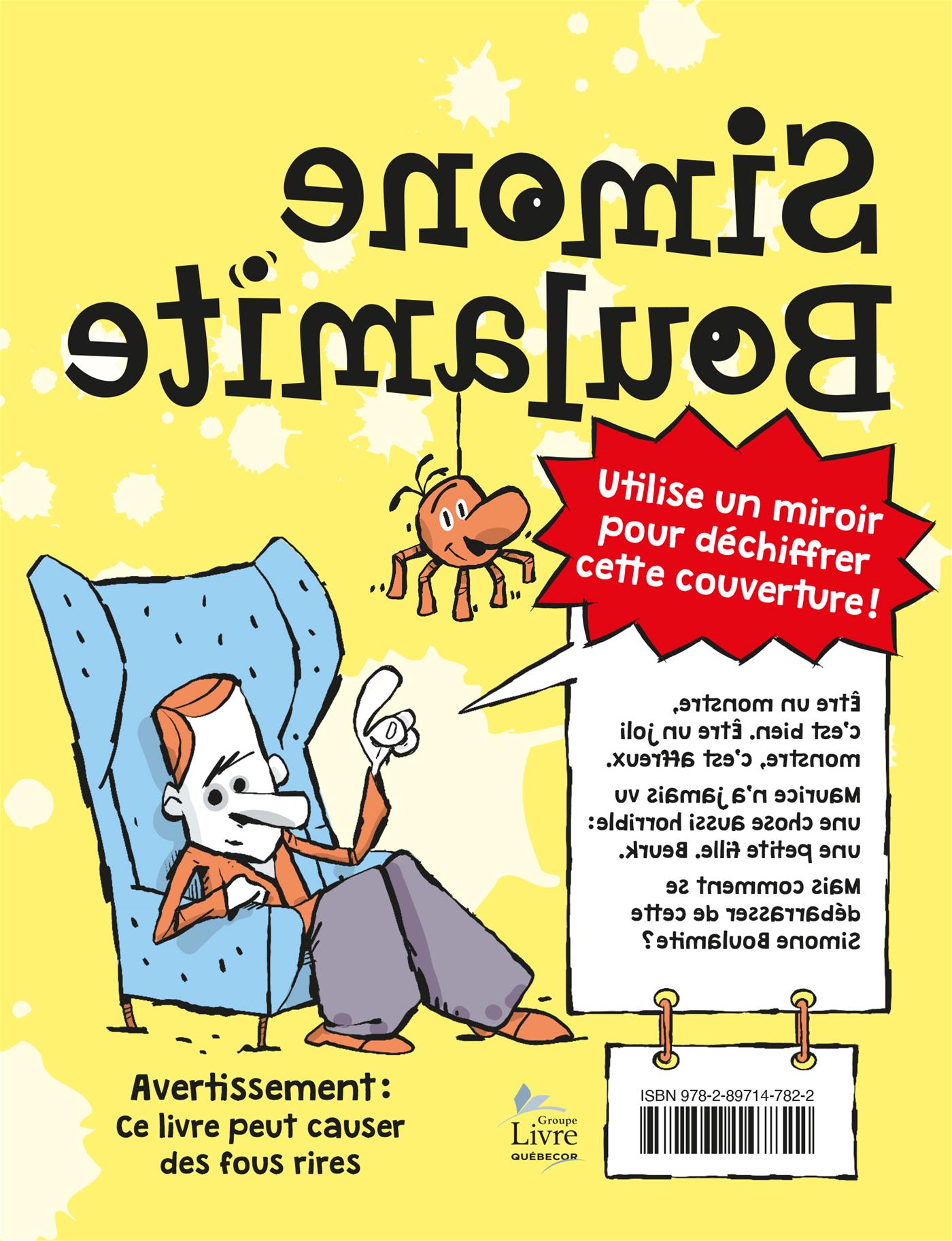 Couverture du livre de Simone Boulamite 1 - papier format