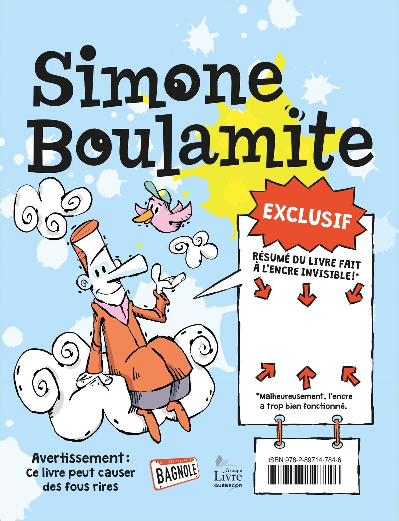 Couverture du livre de Simone Boulamite - Tome 2 - papier format