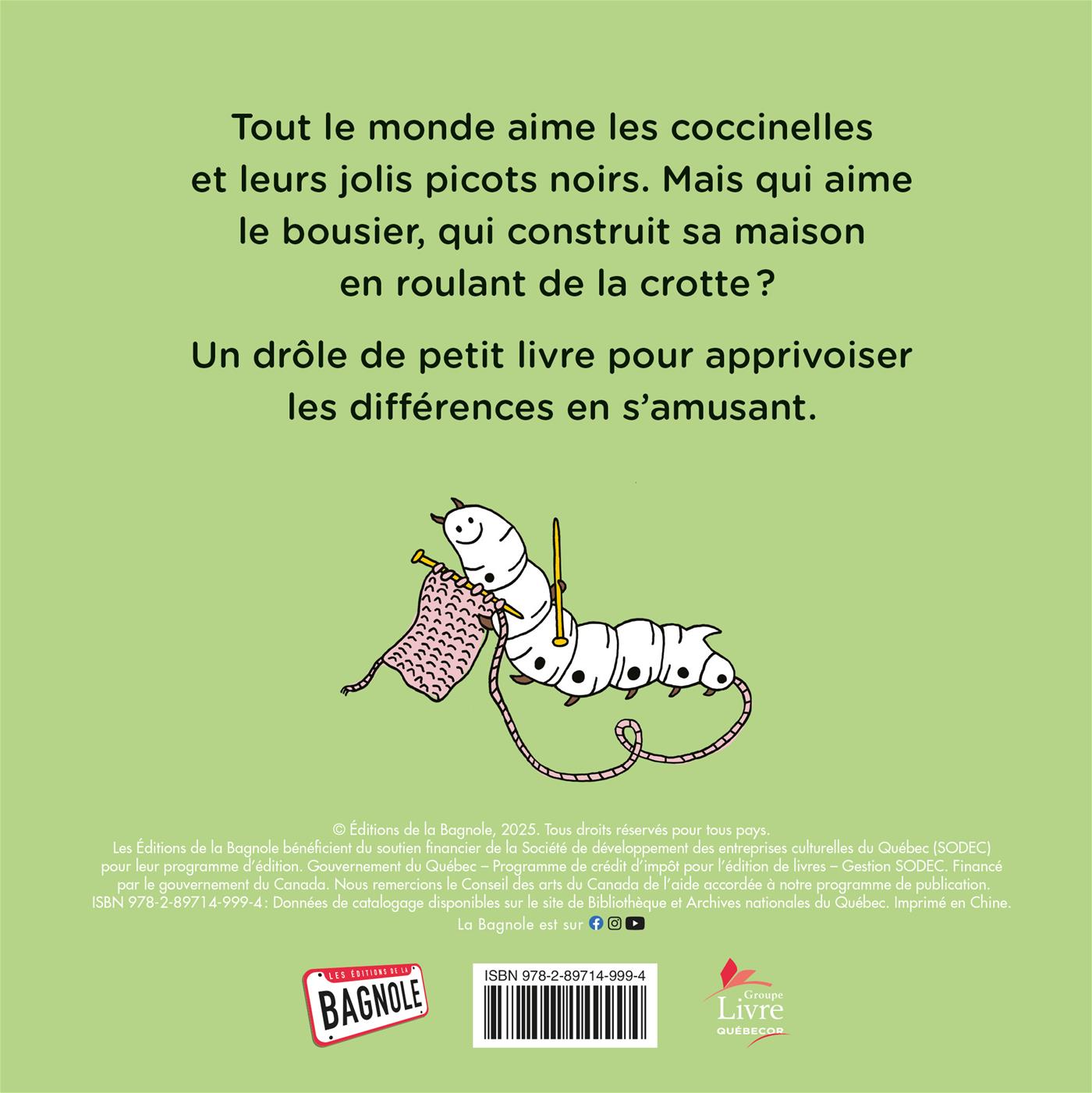 Couverture du livre de Tout le monde aime les coccinelles - papier format
