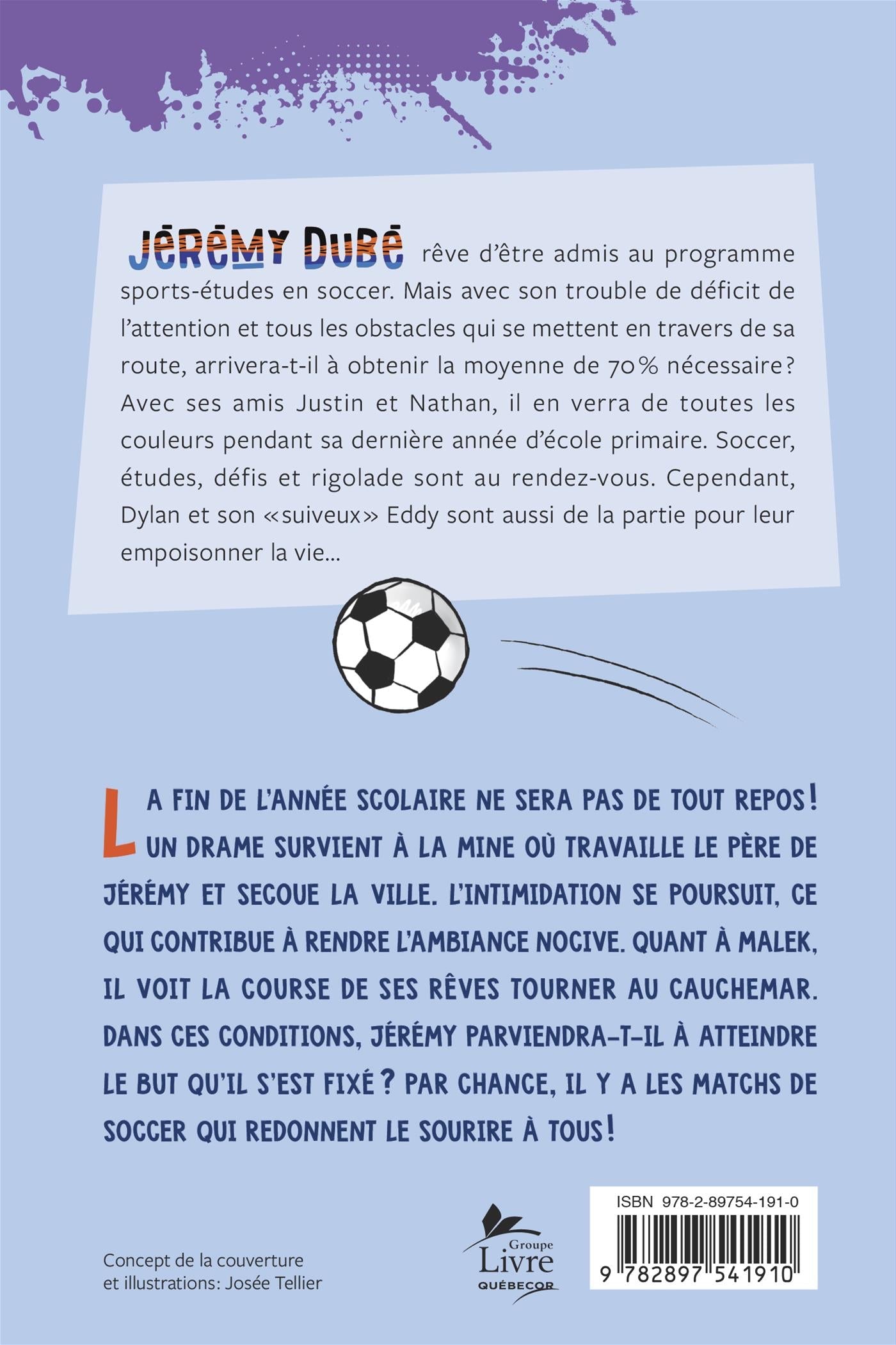 Couverture du livre de 100% soccer! - papier format