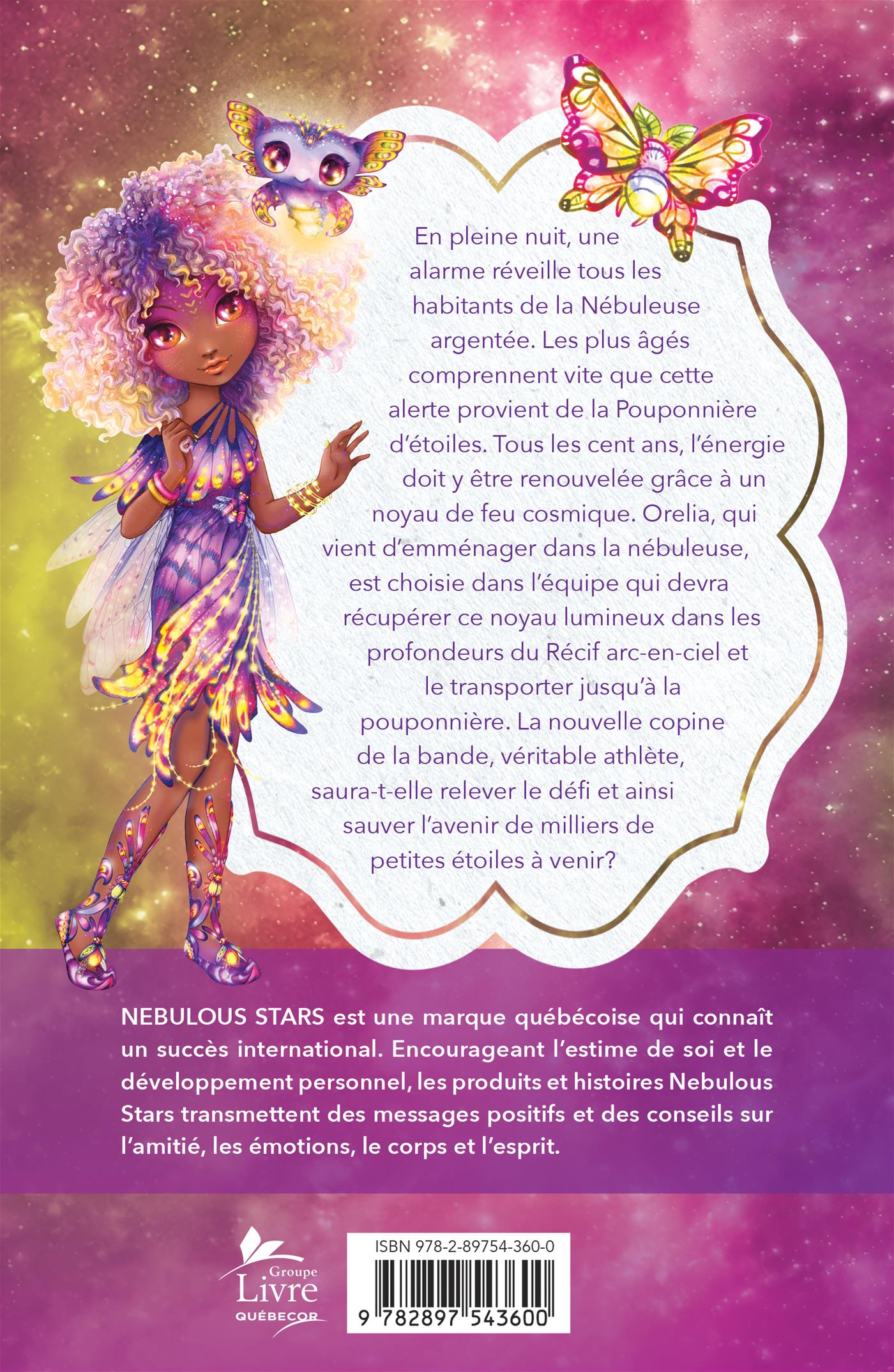 Couverture du livre de Nebulous Stars: Orelia et la course lumineuse - papier format