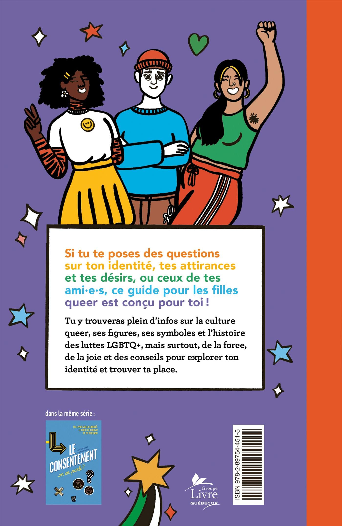 Couverture du livre de Queer et fières - papier format
