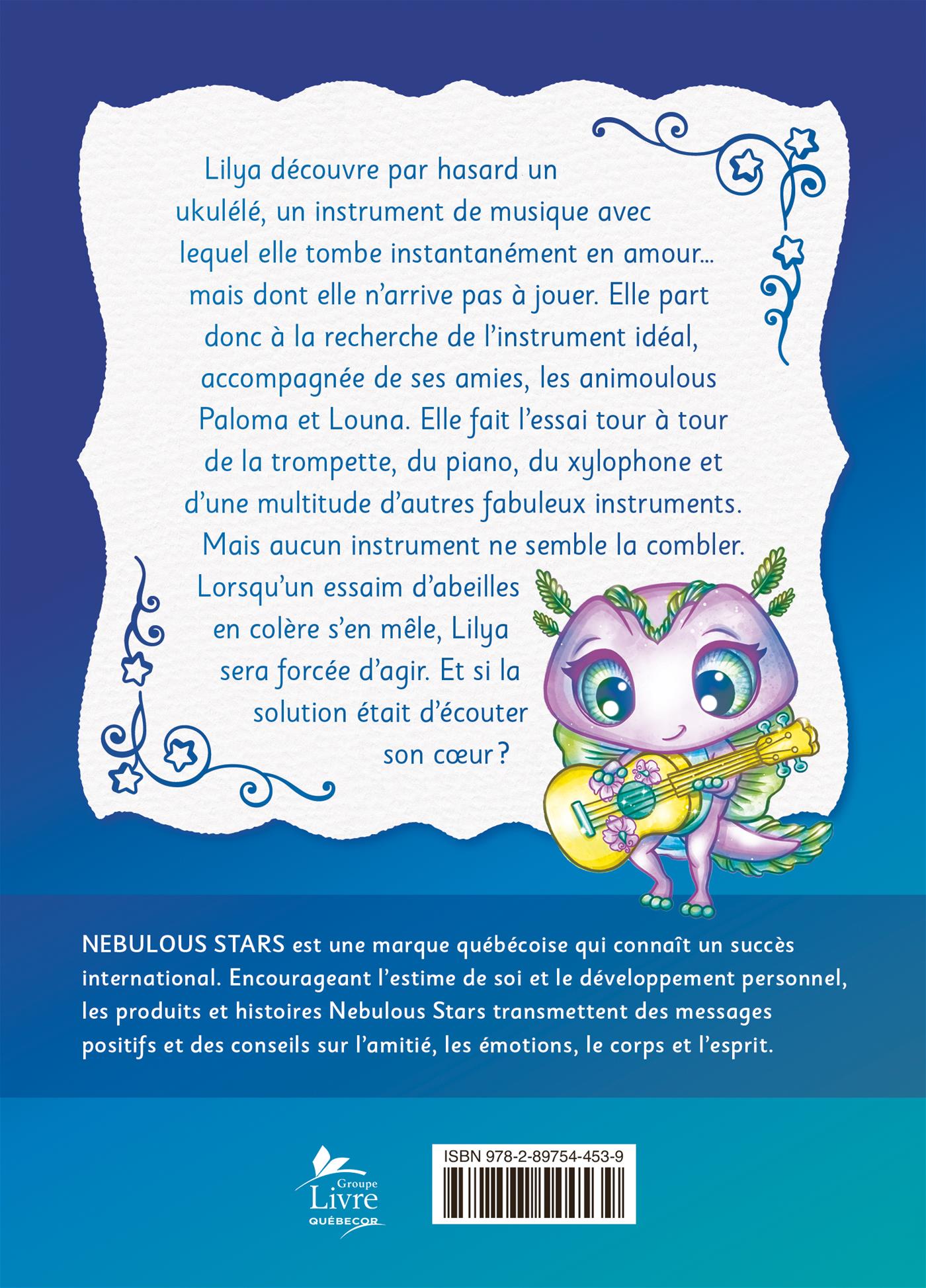 Couverture du livre de Lilya et l'aventure musicale - papier format