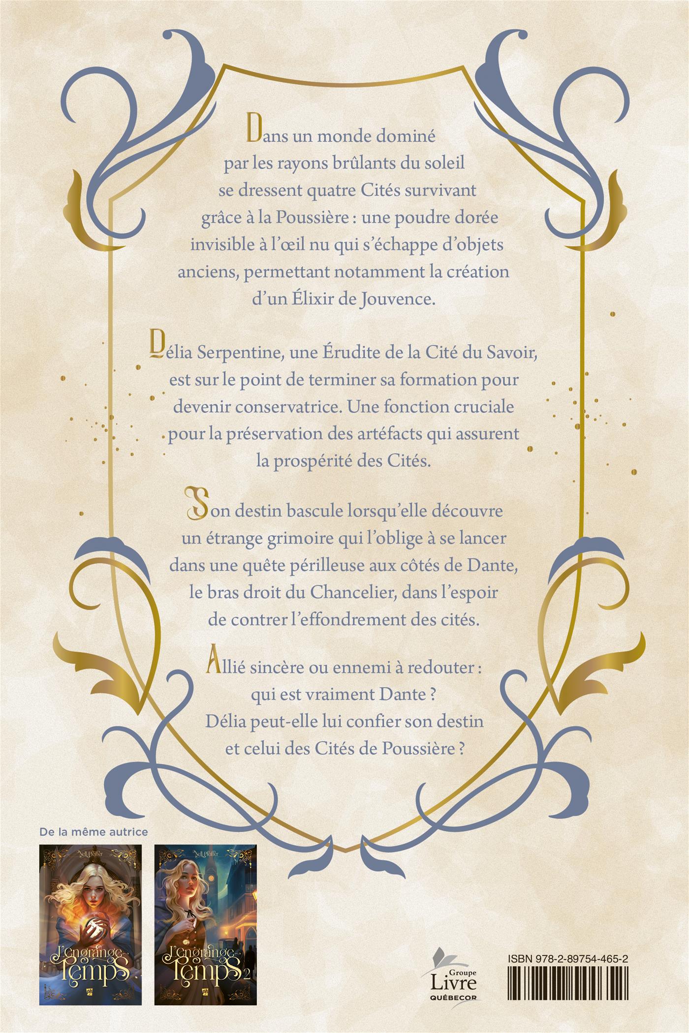 Couverture du livre de Les Cités de Poussière - papier format
