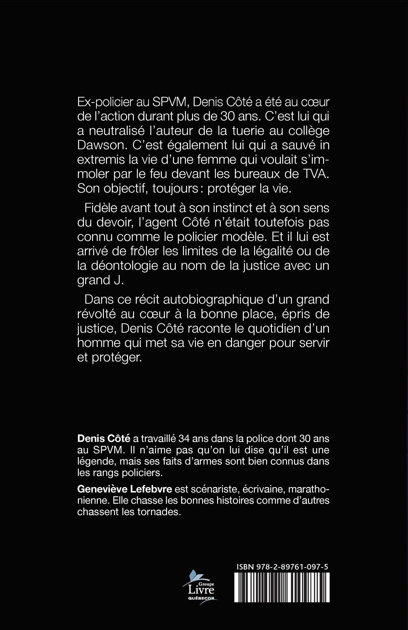 Couverture du livre de Itinéraire d'un policier intrépide - papier format