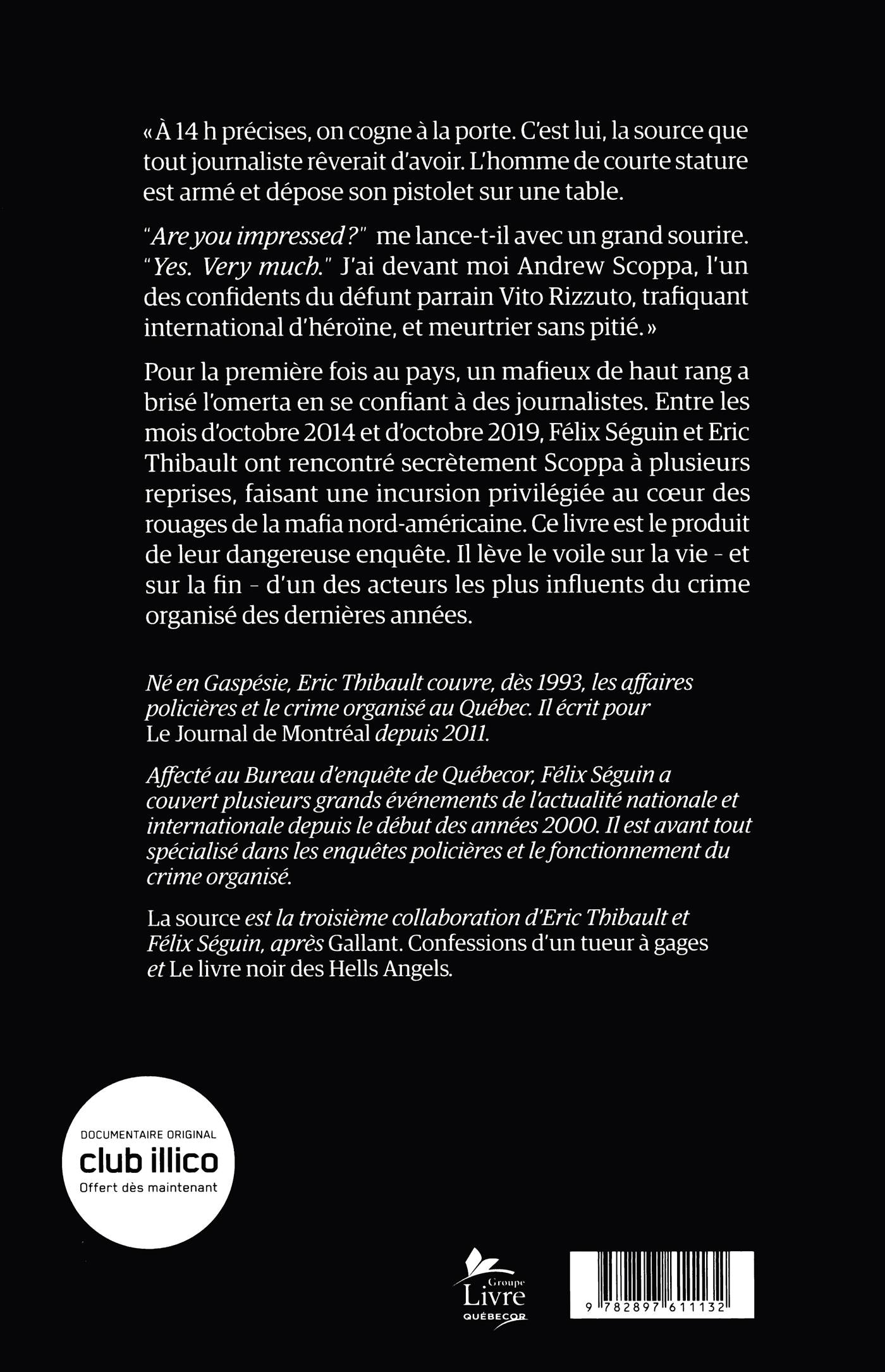 Couverture du livre de La source - papier format