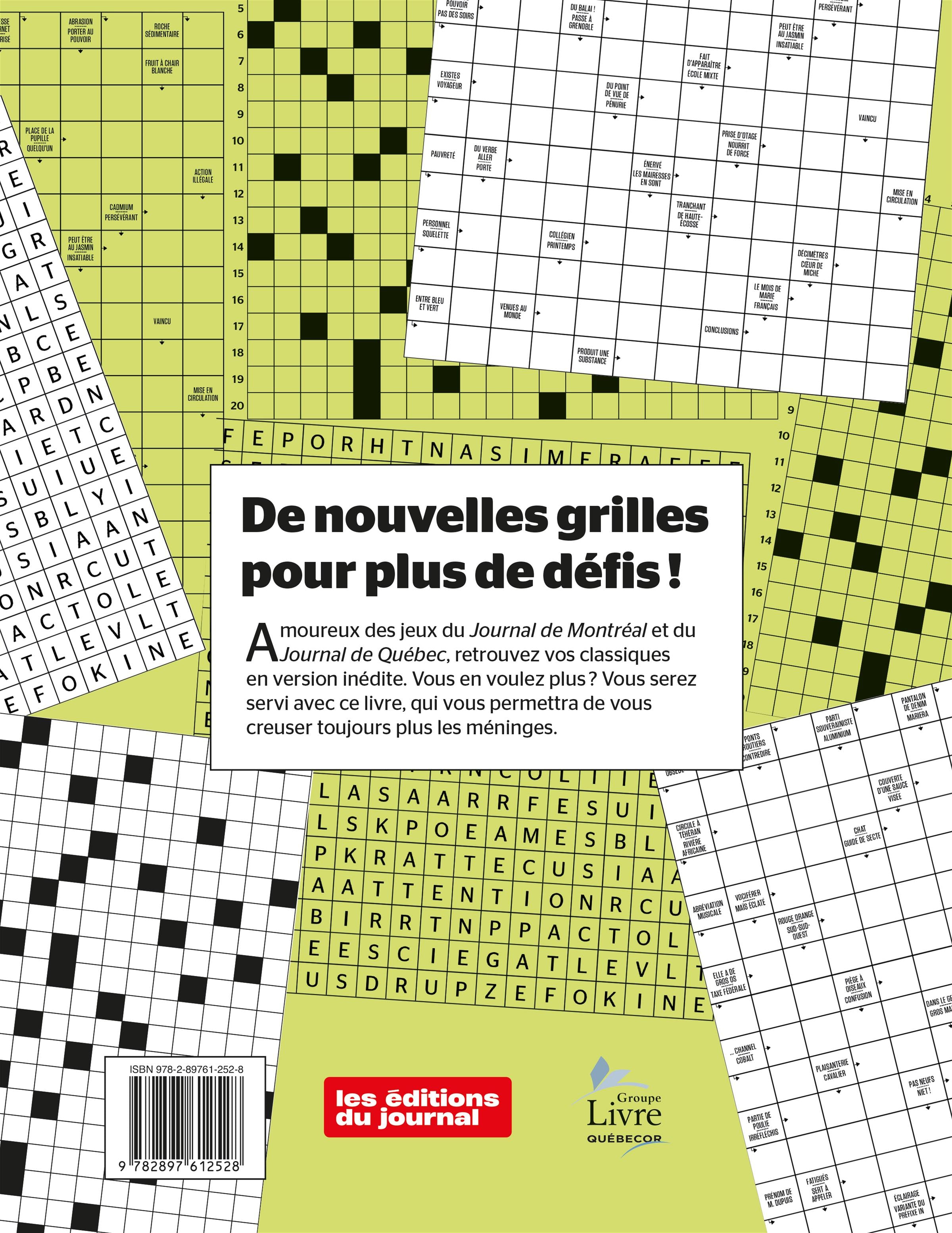 Couverture du livre de Pause-café : Mots cachés (Grand format) No.1 - papier format