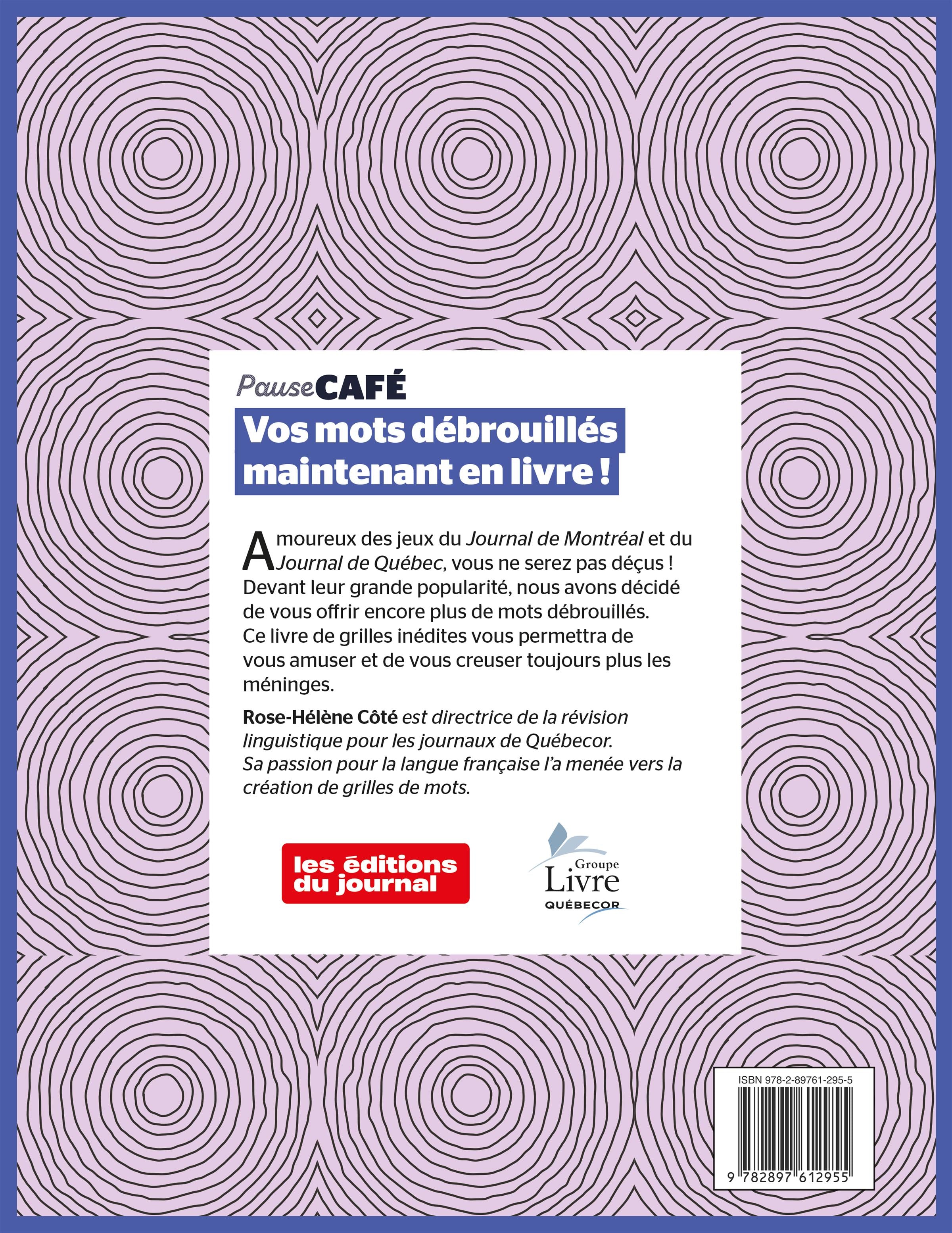 Couverture du livre de Pause-Café : Mots débrouillés 2025 No. 1 - papier format