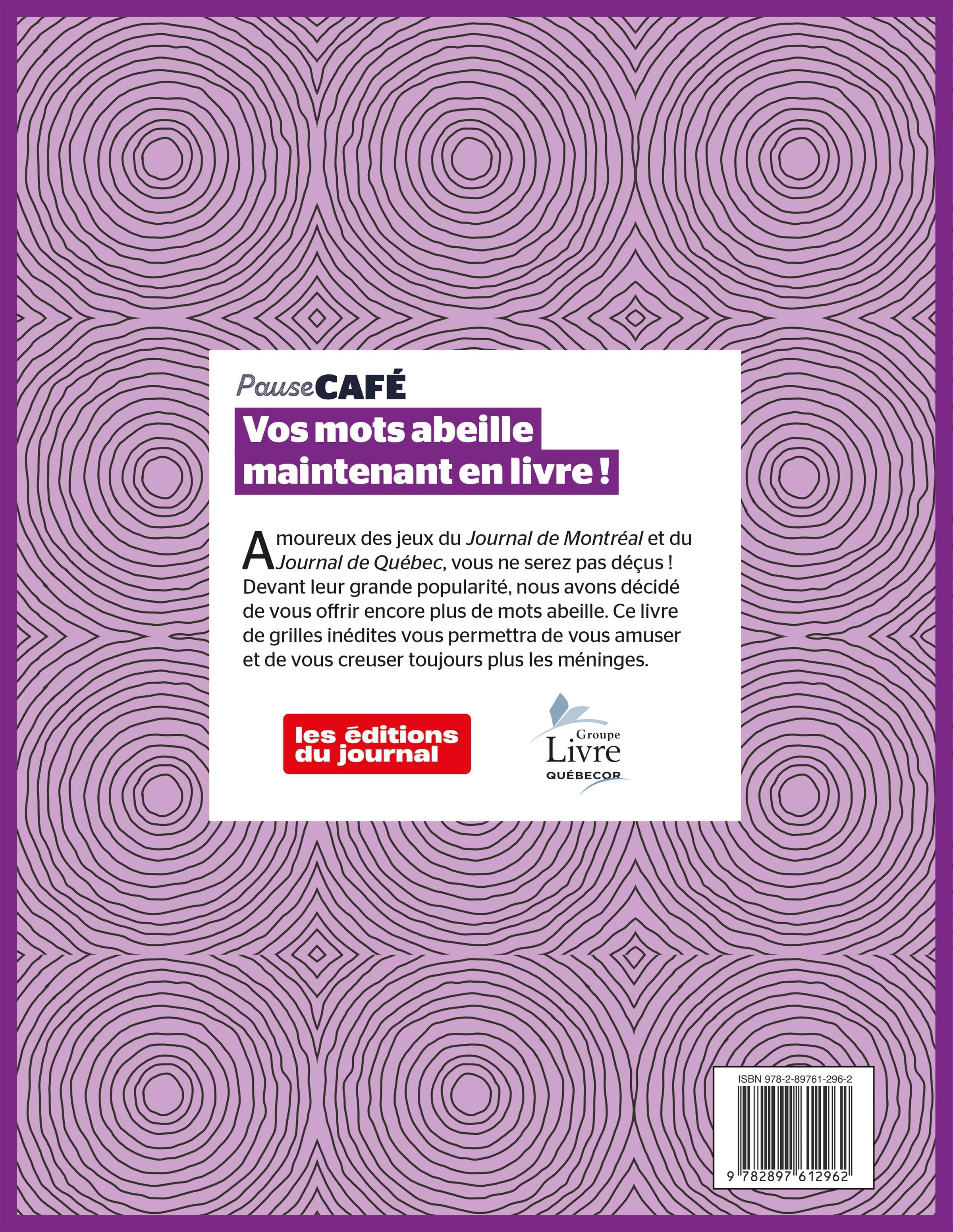 Couverture du livre de Pause-Café : Mots-abeille 2025 No. 1 - papier format