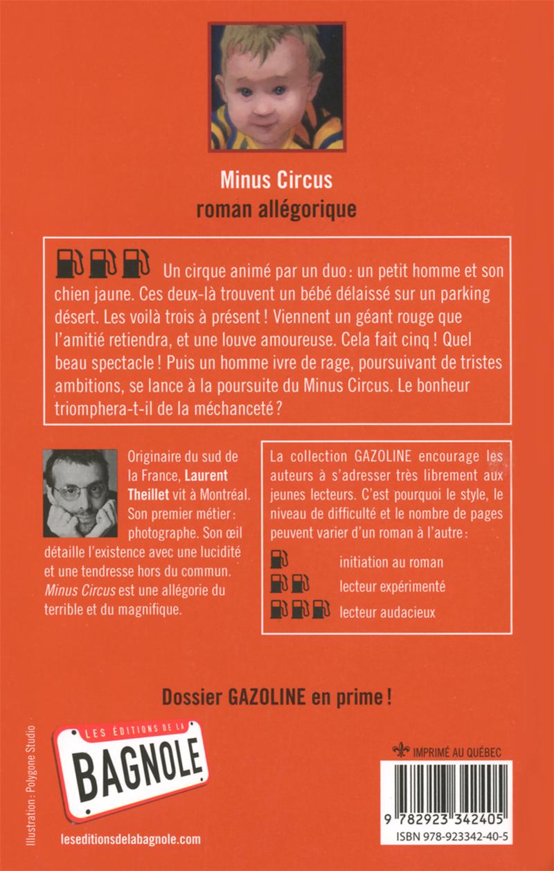 Couverture du livre de Minus circus : roman allégorique - papier format