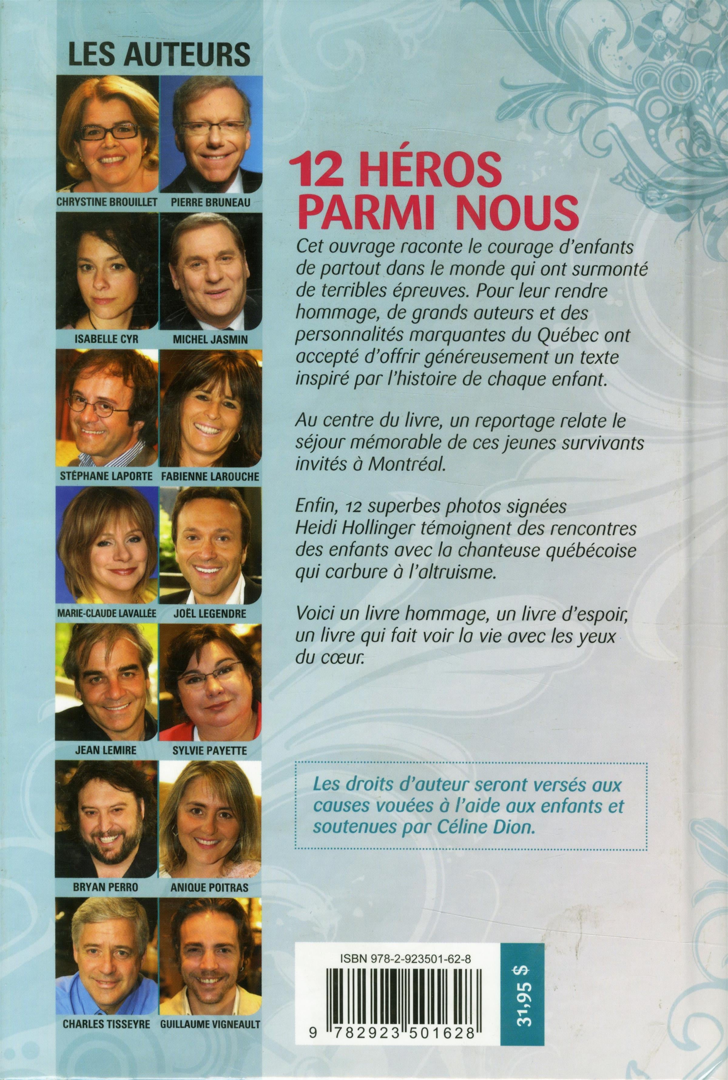 Couverture du livre de 12 héros parmi nous - papier format