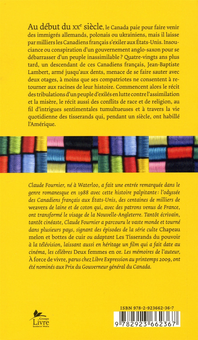 Couverture du livre de Les tisserands du pouvoir - papier format