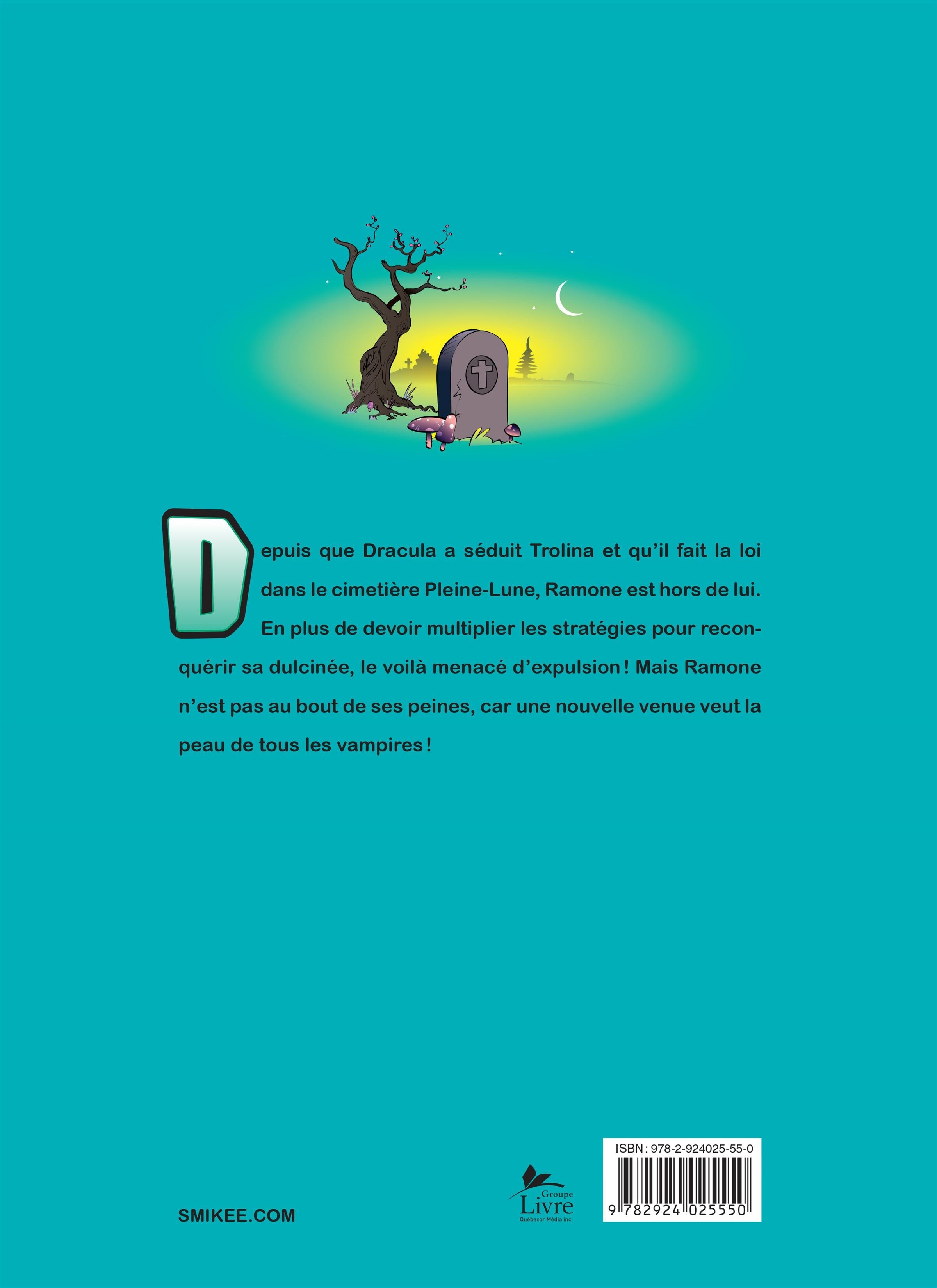 Couverture du livre de Le retour du vampire - papier format