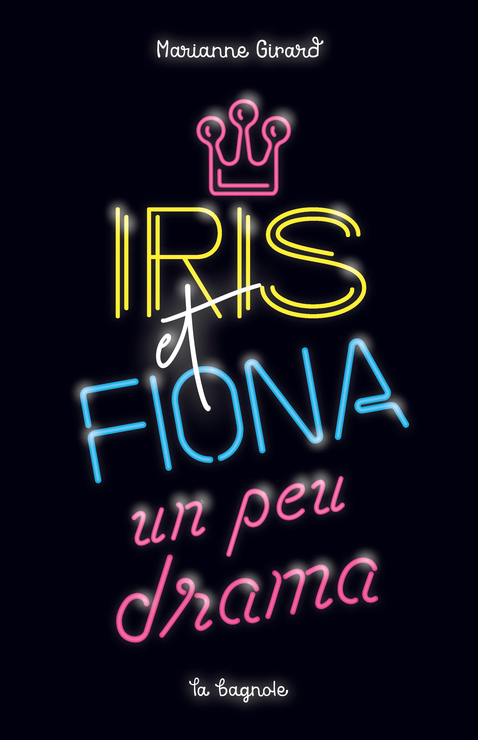Couverture du livre de Iris et Fiona un peu drama - papier format