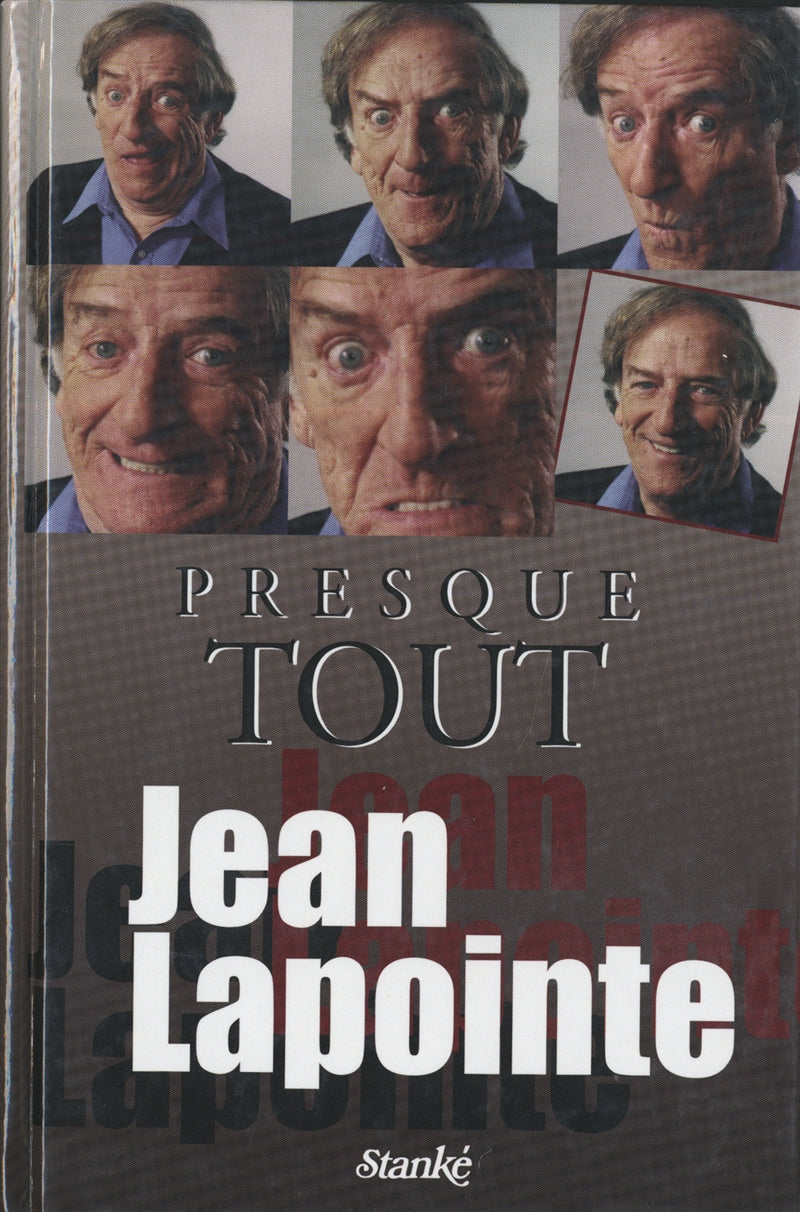 Couverture du livre de Presque tout Jean Lapointe - papier format